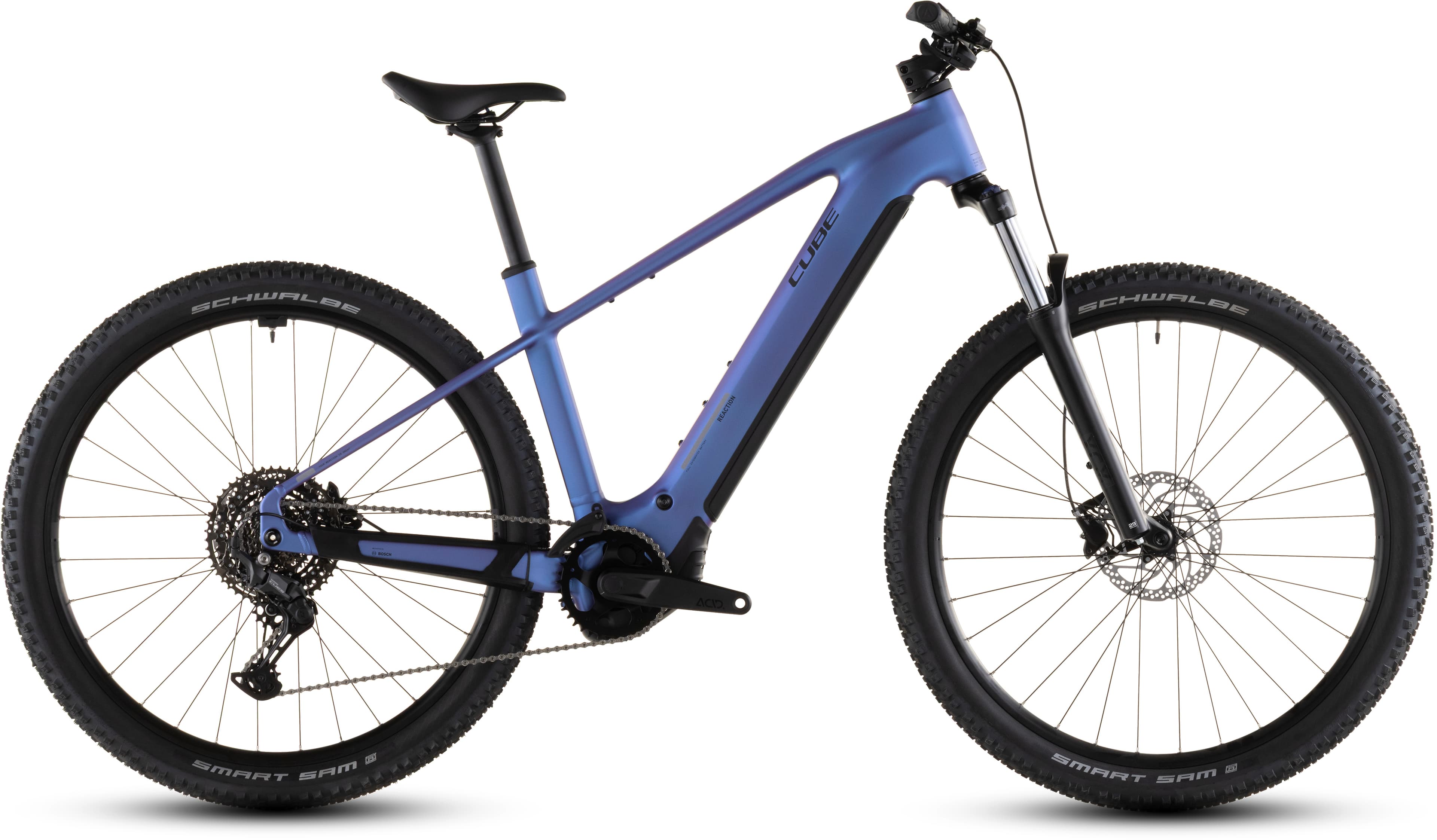 Cube Reaction Hybrid ONE 800 blueiris´n´reflect - Bikecenter Schager