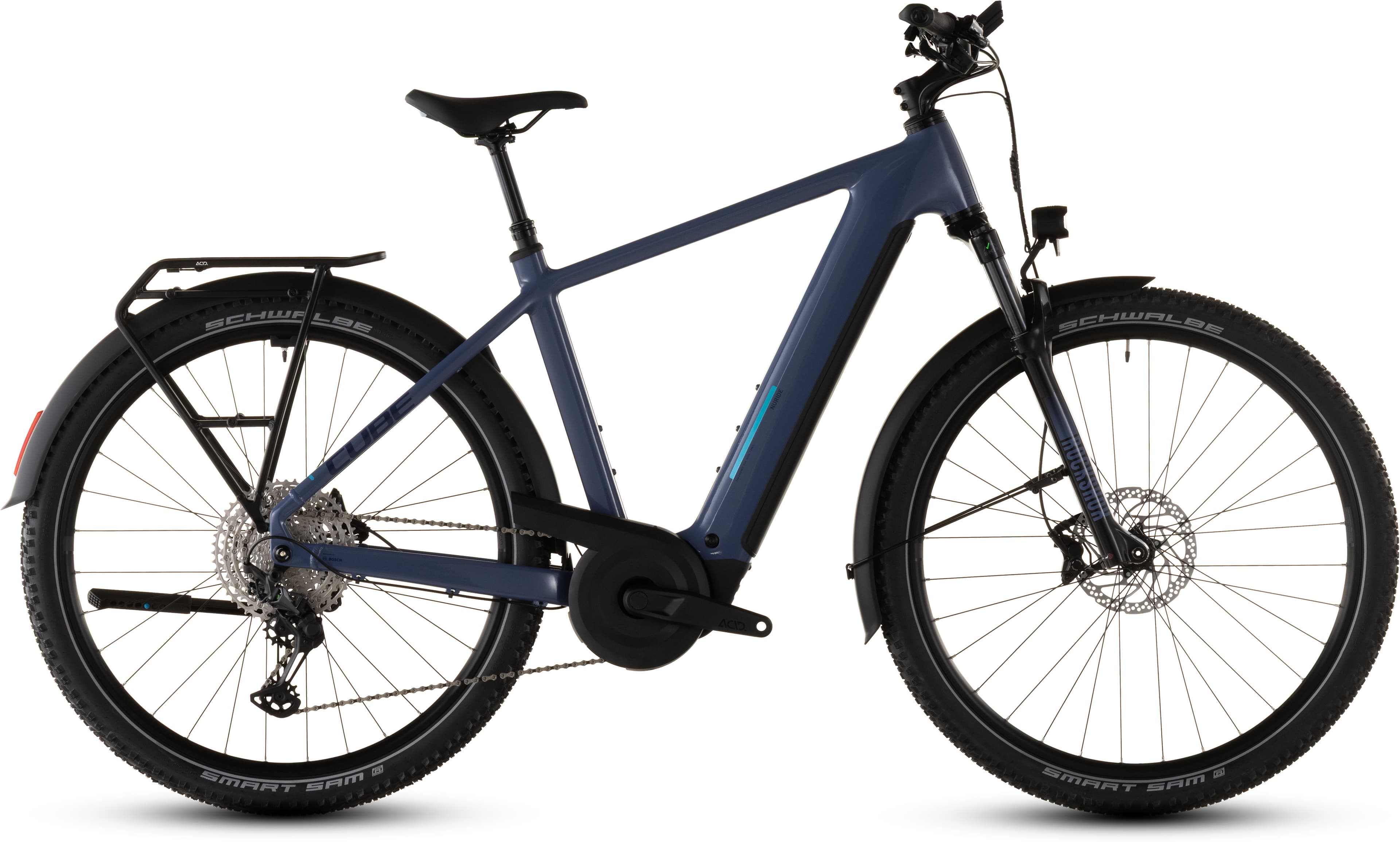 Cube Nuride Hybrid EXC 800 jeansblue´n´blue - Bikecenter Schager