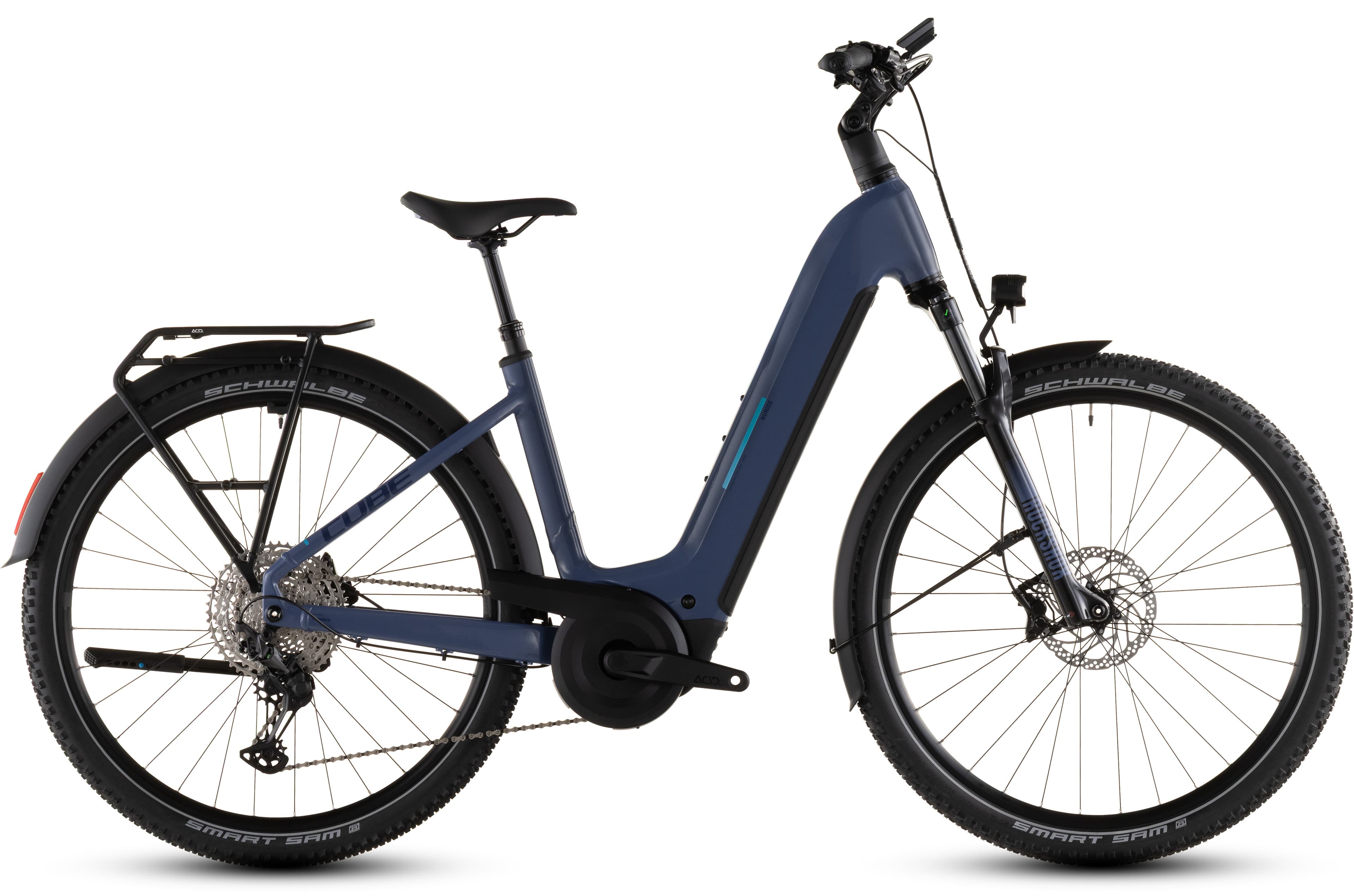 Cube Nuride Hybrid EXC 800 jeansblue´n´blue - Bikecenter Schager