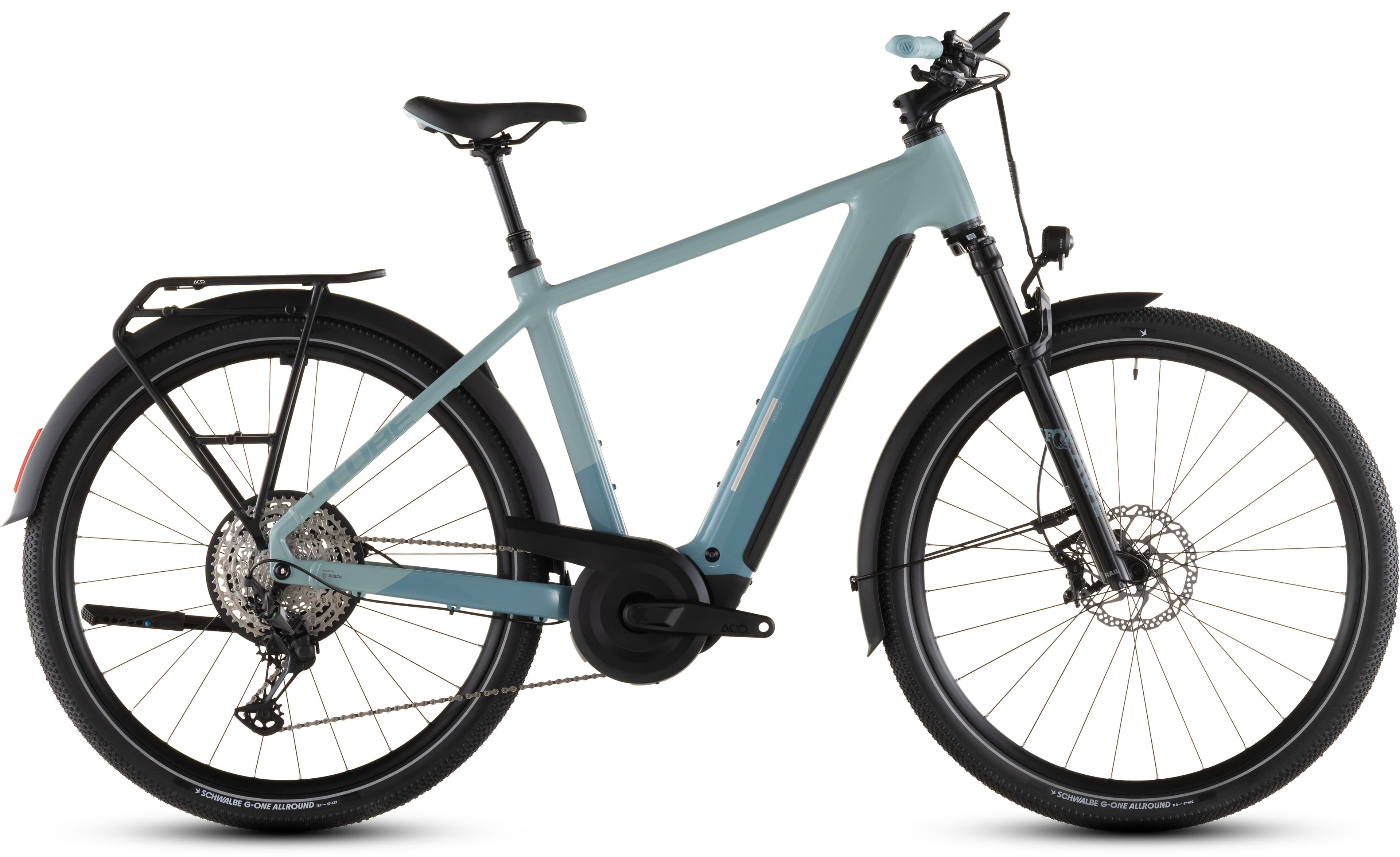Cube Nuride Hybrid SLX 800 skylight´n´arubablue - Bikecenter Schager