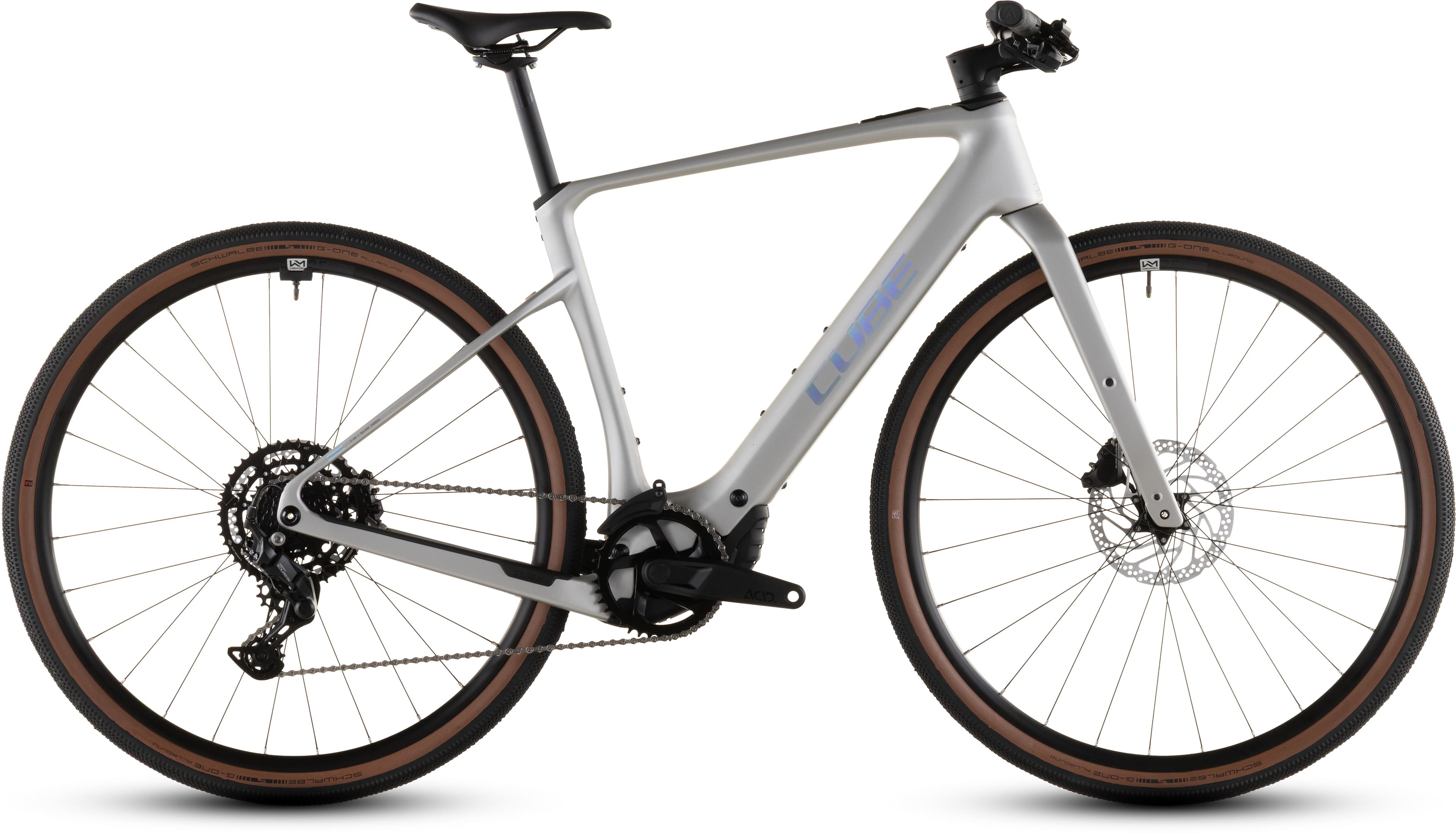 Cube Nulane Hybrid C:62 Race 400X sleekgrey´n´prism - Bikecenter Schager