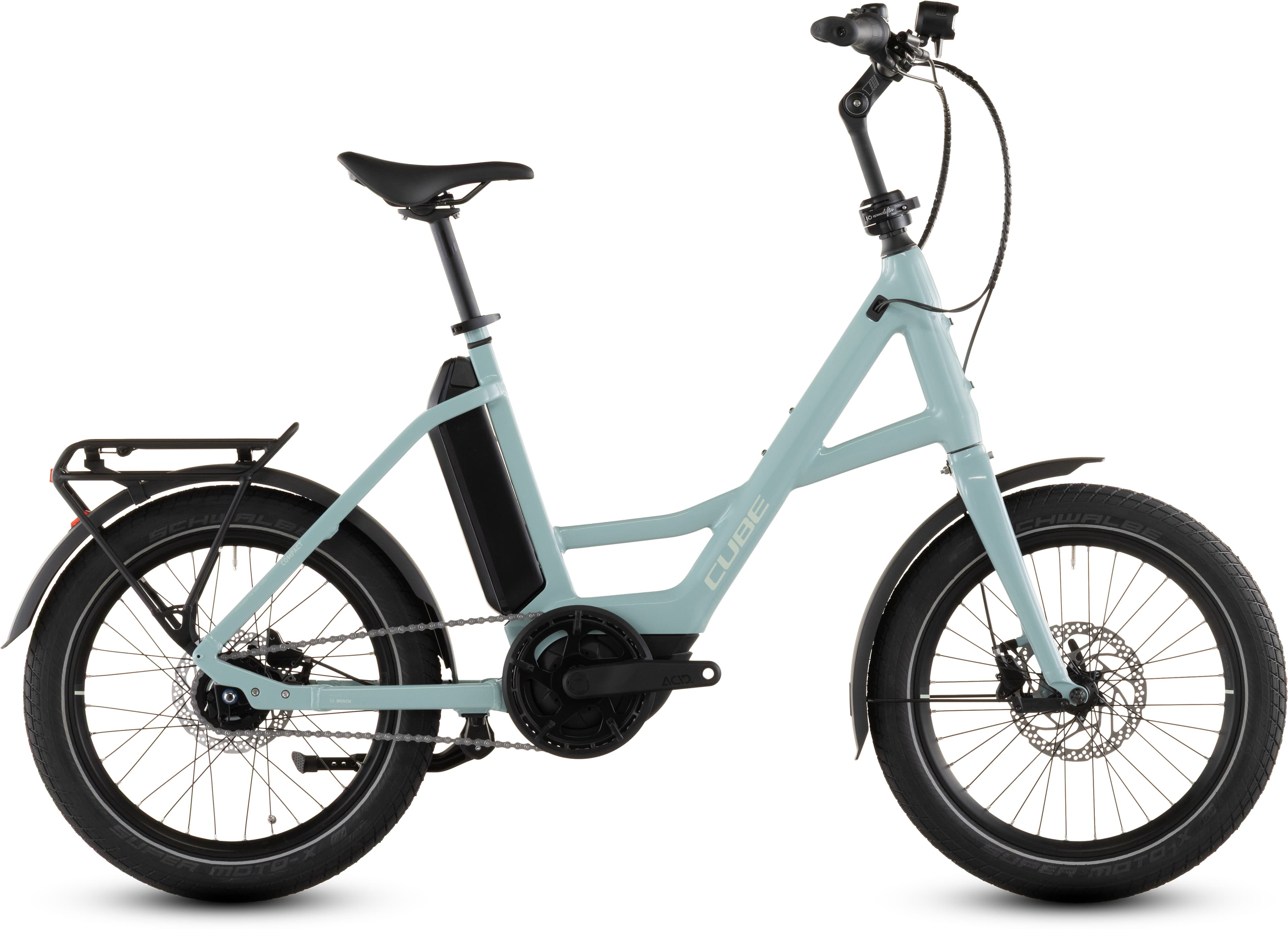 Cube Compact Hybrid Comfort 545 skylightblue´n´blue - Bikecenter Schager