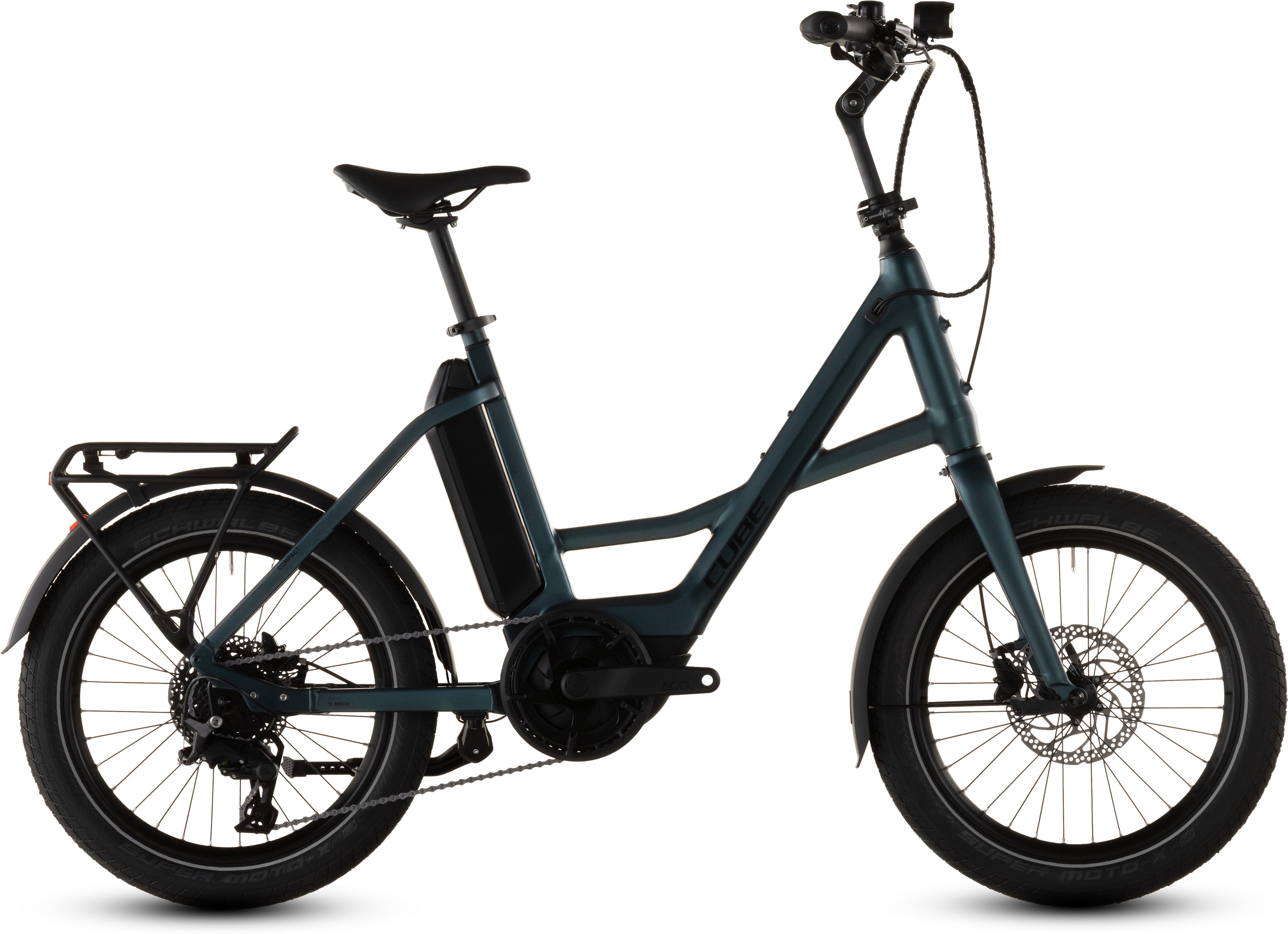 Cube Compact Hybrid 545 royalgreen´n´black - Bikecenter Schager