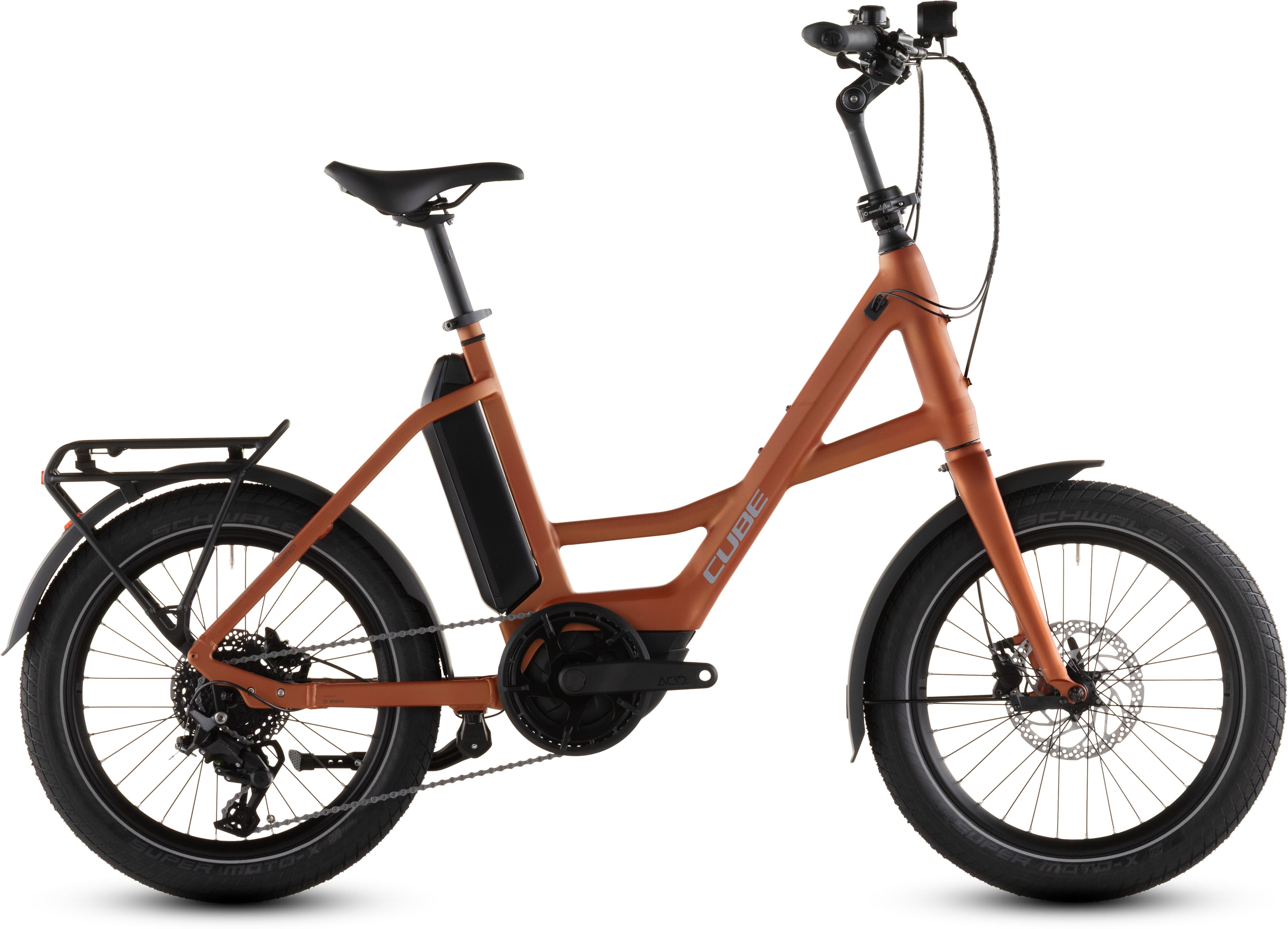 Cube Compact Hybrid 545 rustorange´n´reflex - Bikecenter Schager