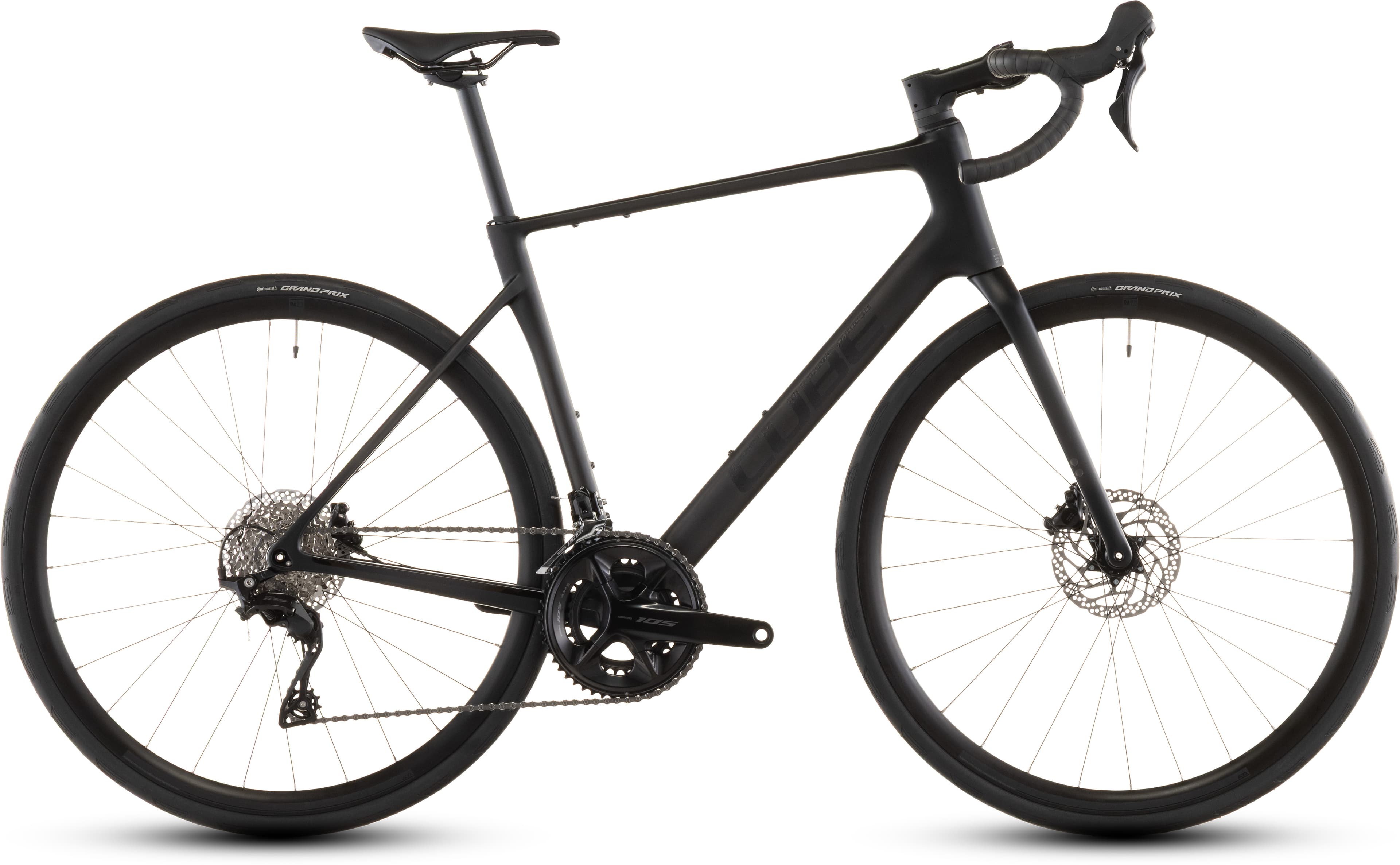 Cube Attain C:62 Race blackline - Bikecenter Schager