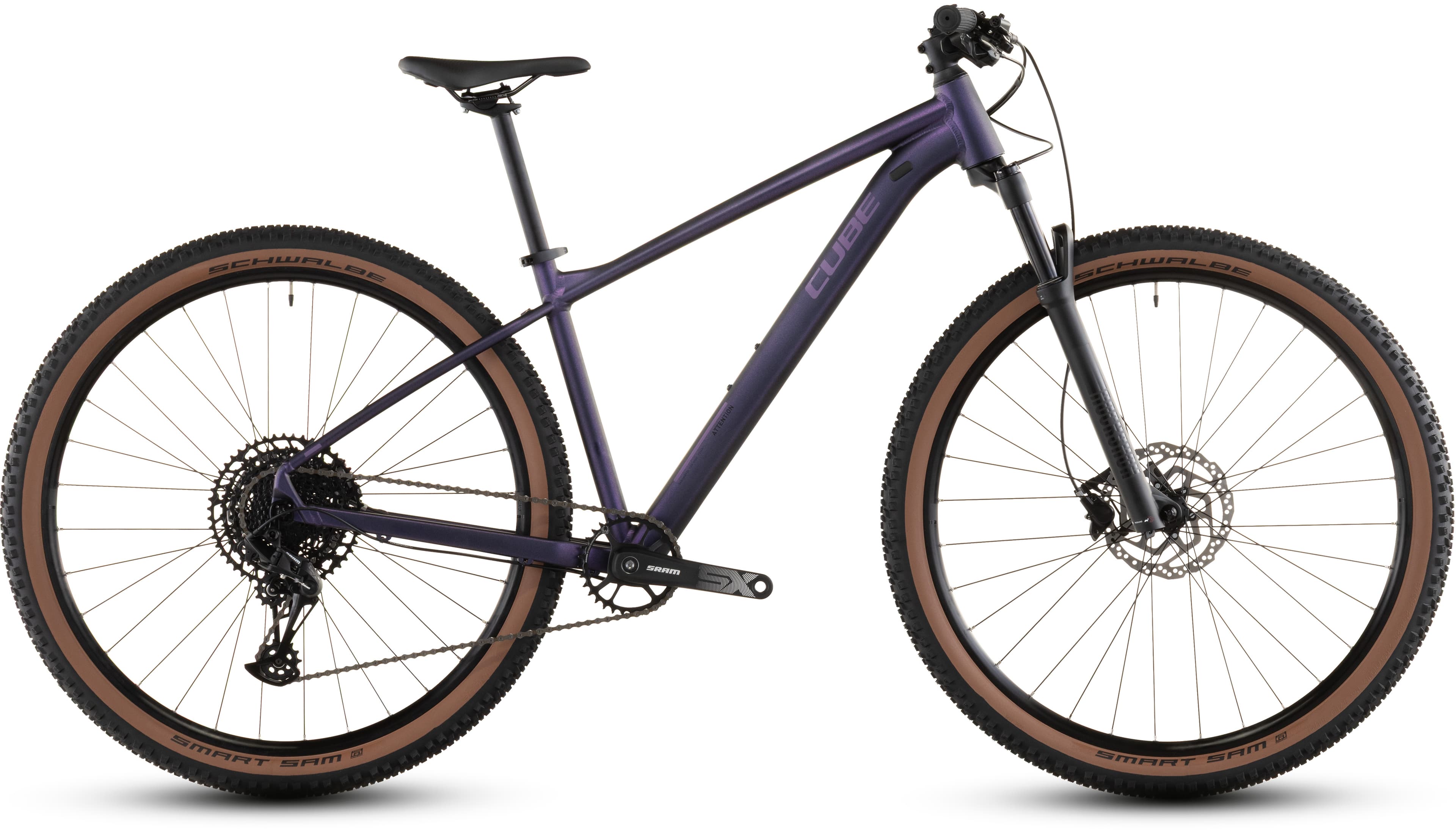 Cube Attention SLX purplegalaxy´n´black - Bikecenter Schager