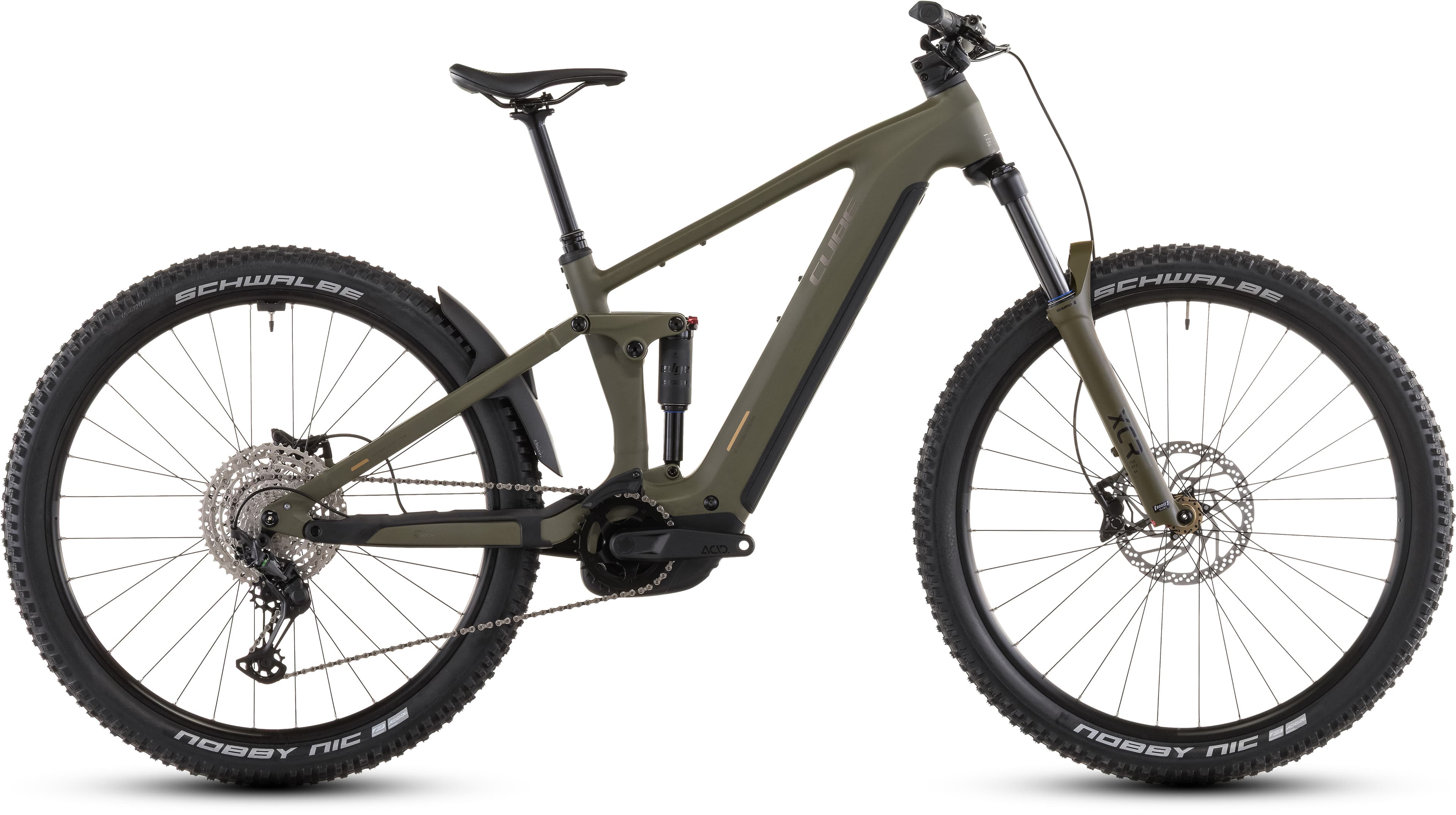 Cube Stereo Hybrid ONE44 Pro 800 dustyolive´n´gold - Bikecenter Schager