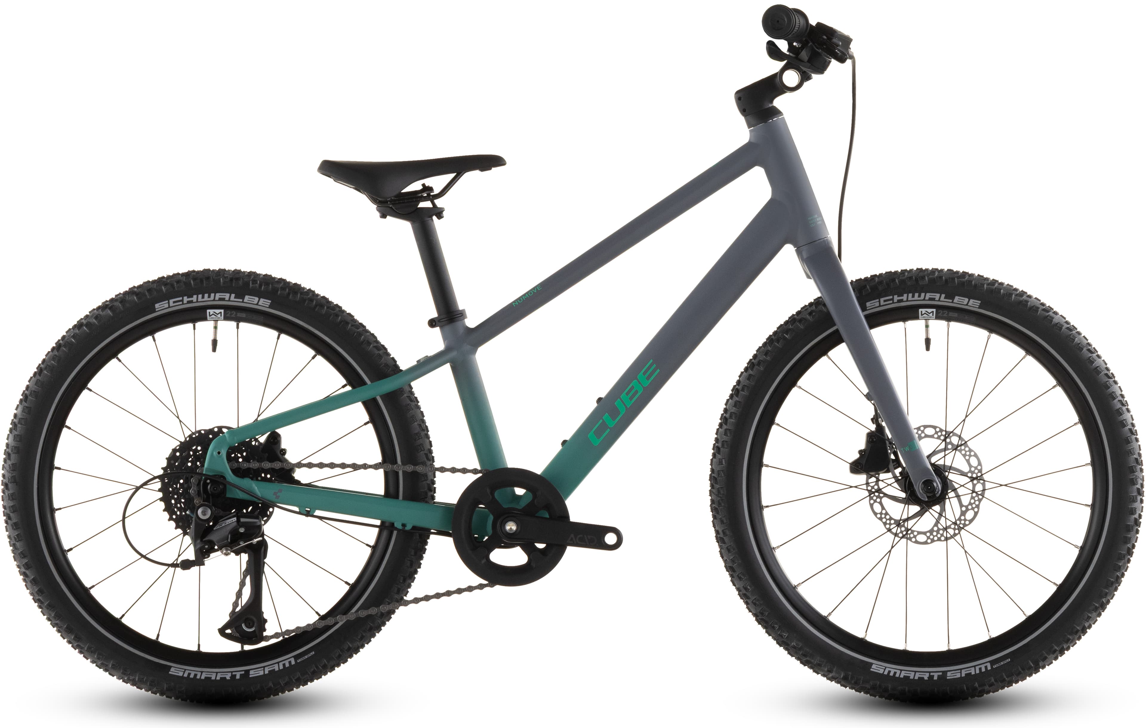 Cube Numove 200 Disc lavagrey´n´coolgreen - Bikecenter Schager