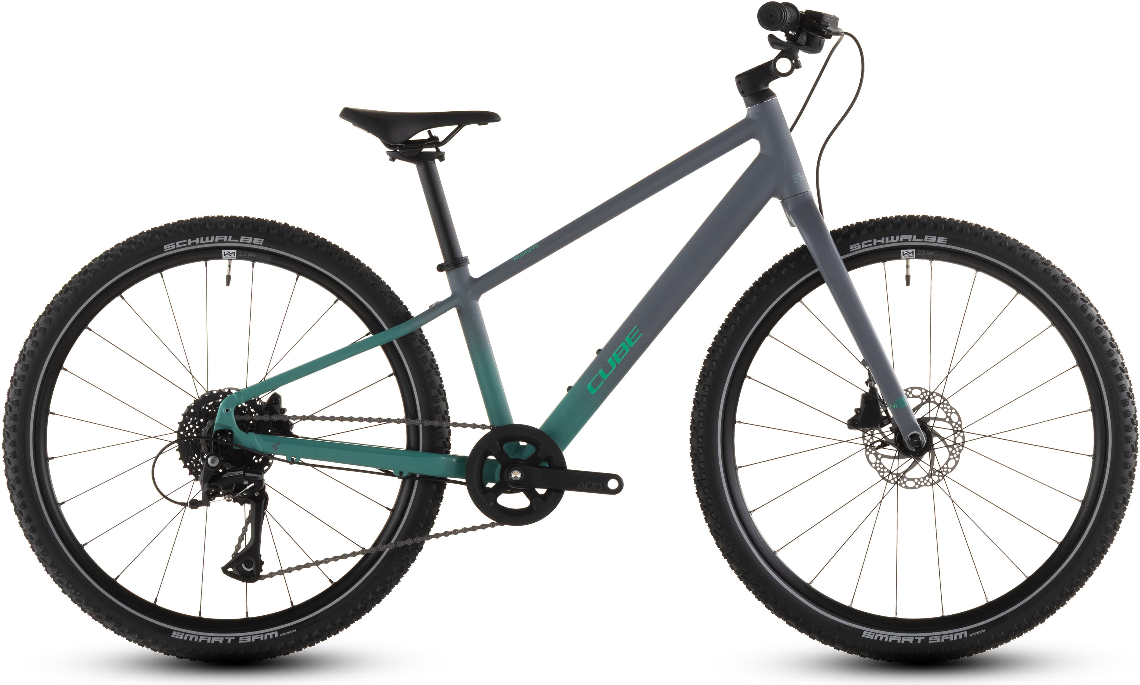 Cube Numove 240 Disc lavagrey´n´coolgreen - Bikecenter Schager