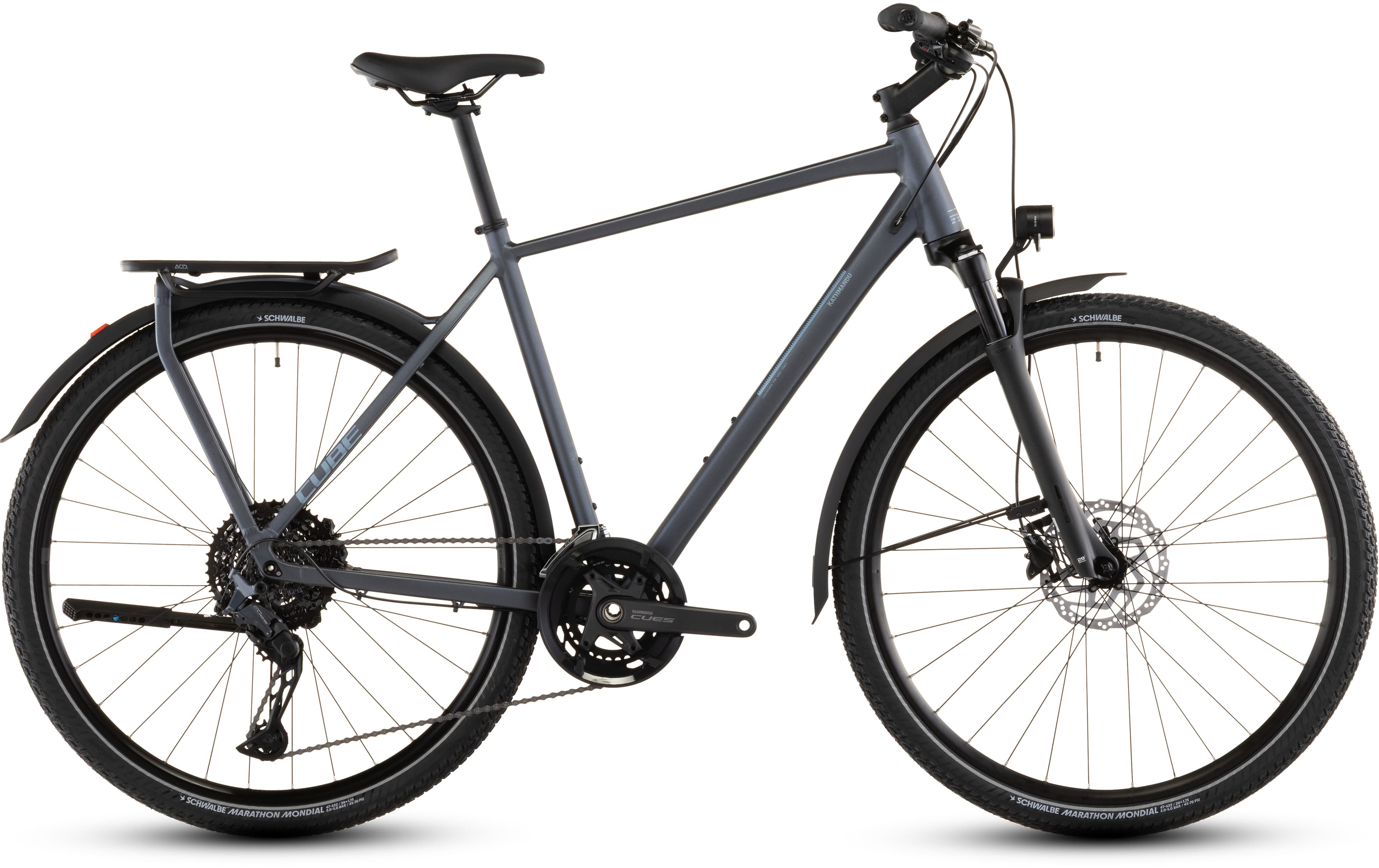 Cube Kathmandu EXC metallicgrey´n´chrome - Bikecenter Schager