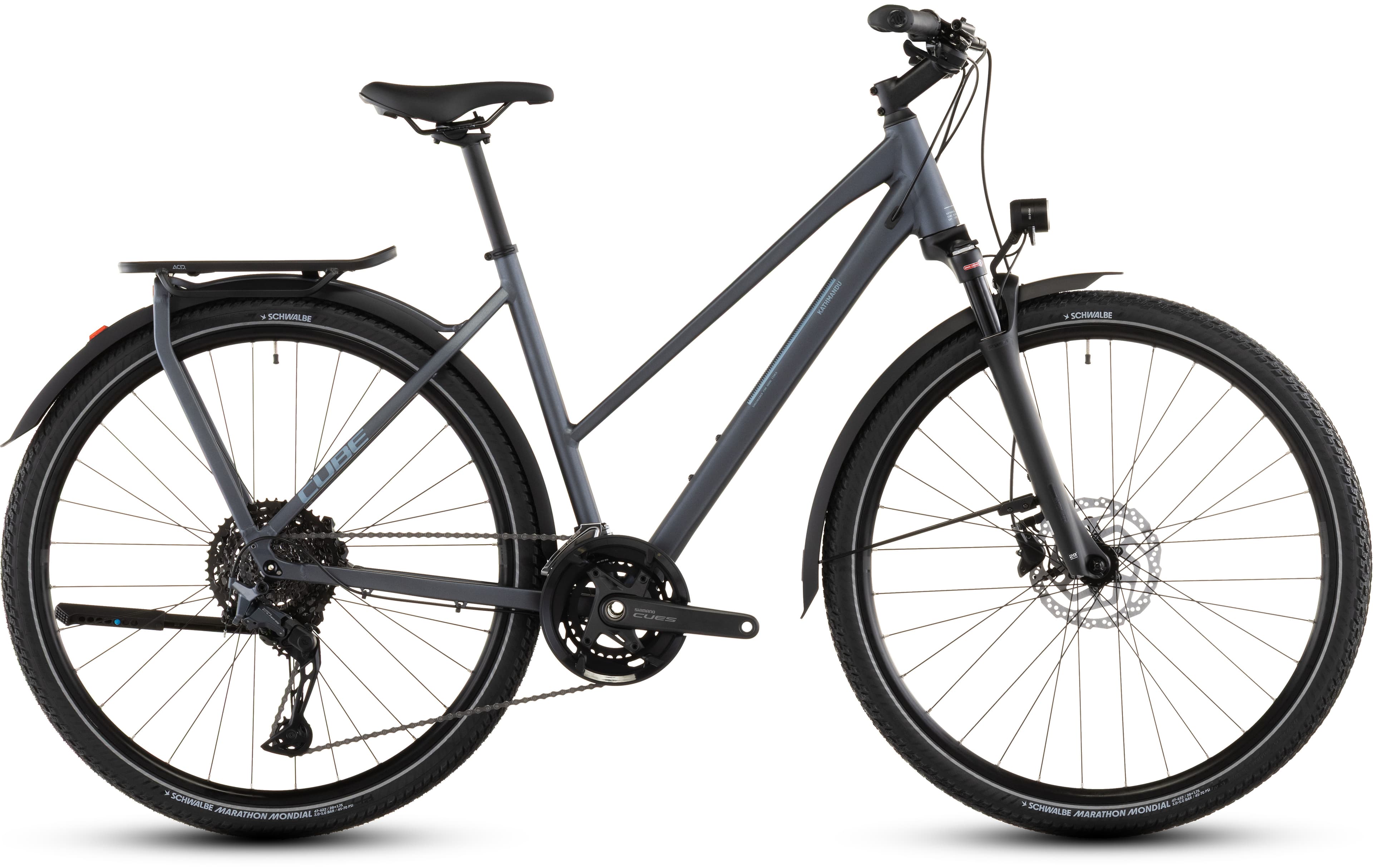Cube Kathmandu EXC metallicgrey´n´chrome - Bikecenter Schager