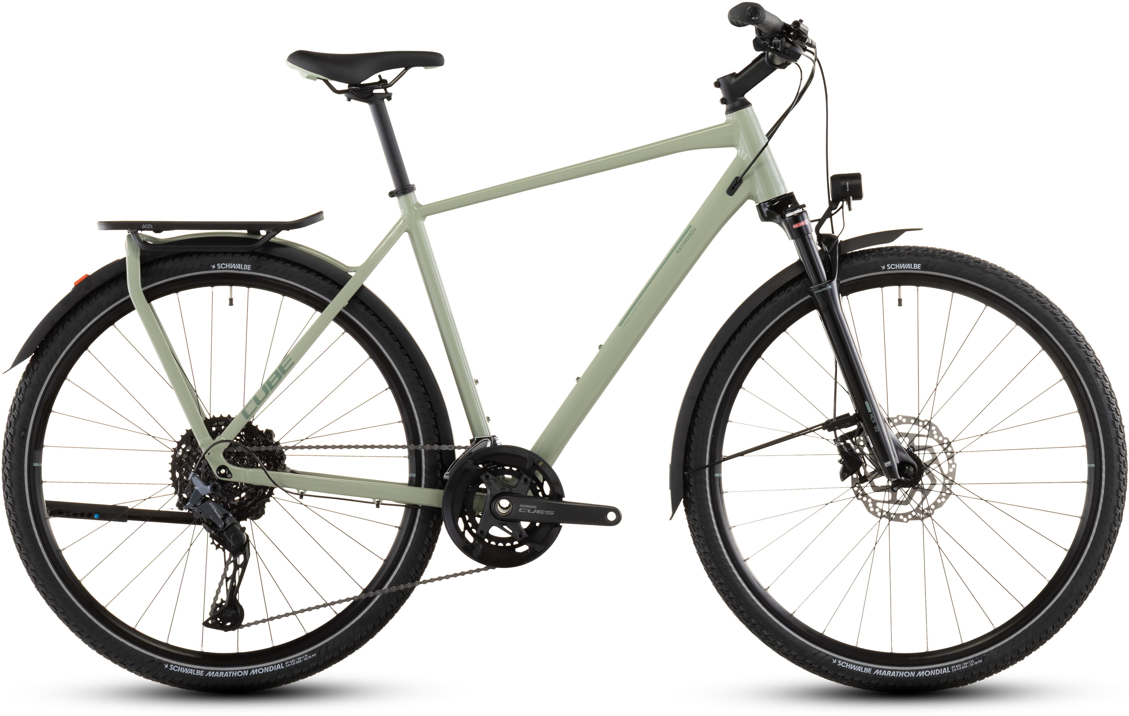 Cube Kathmandu EXC pea´n´grey - Bikecenter Schager