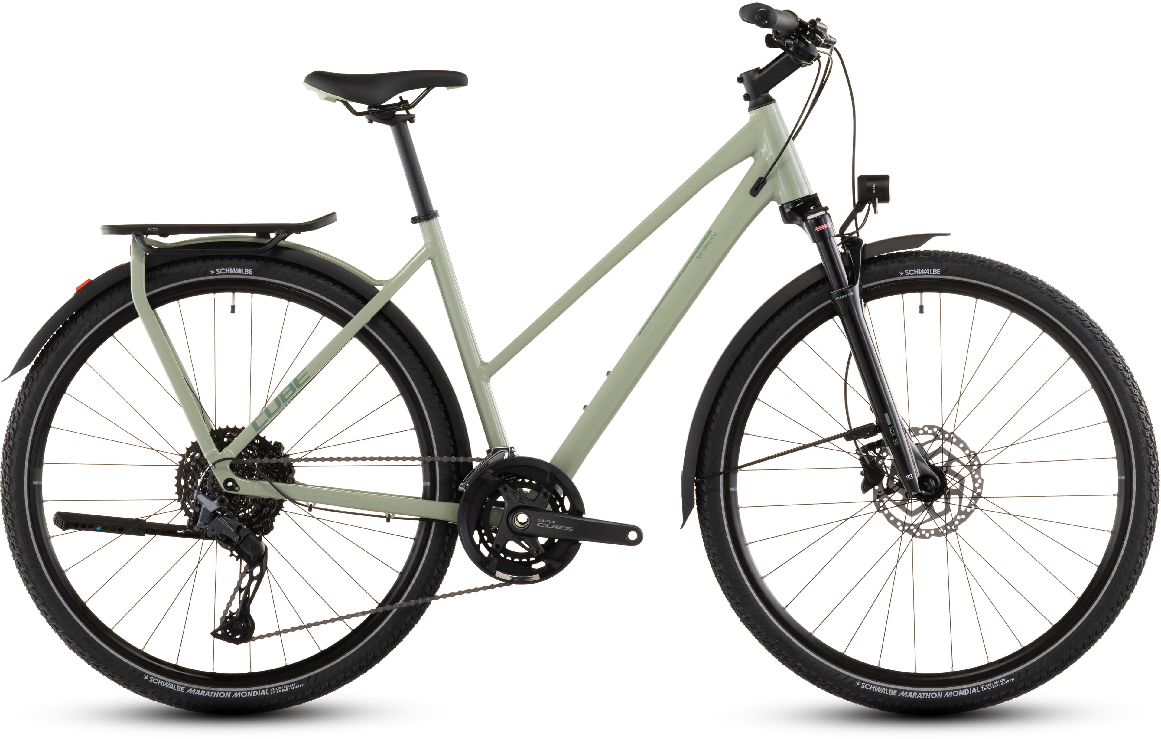 Cube Kathmandu EXC pea´n´grey - Bikecenter Schager