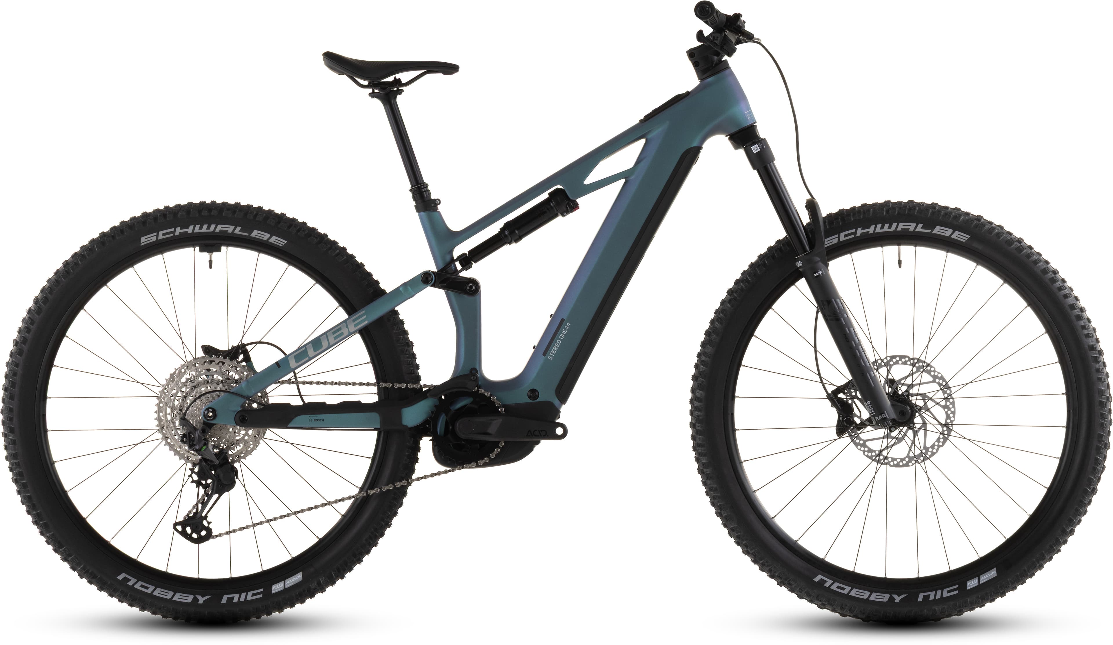 Cube Stereo Hybrid ONE44 HPC Race 800 smaragdgrey´n´prism - Bikecenter Schager