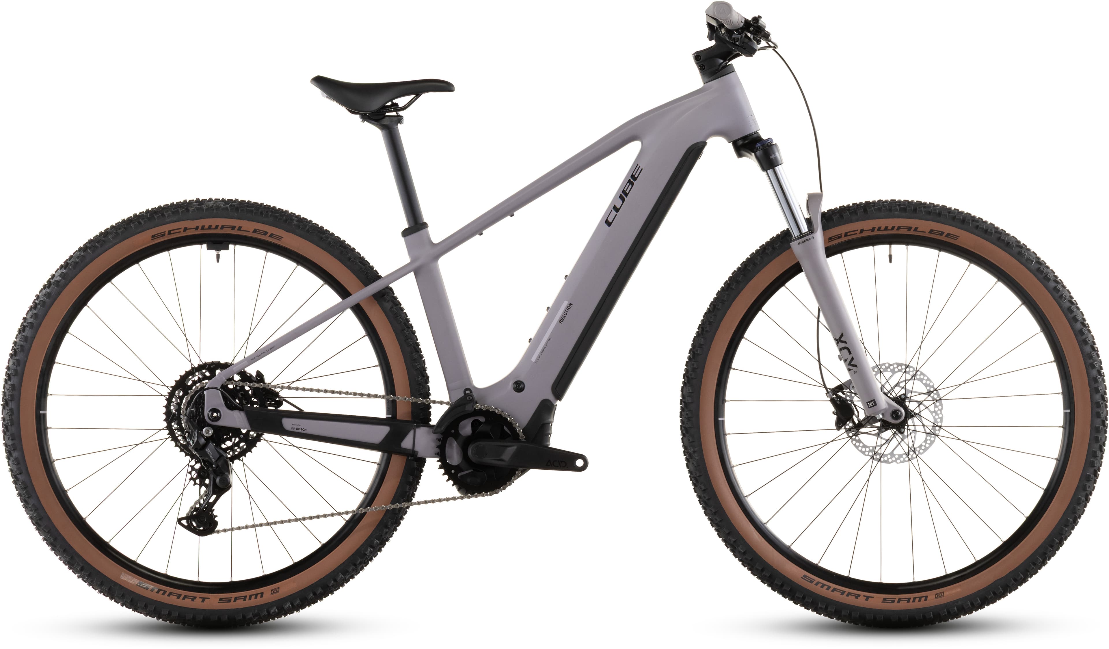 Cube Reaction Hybrid Performance 600 plumgrey´n´black - Bikecenter Schager