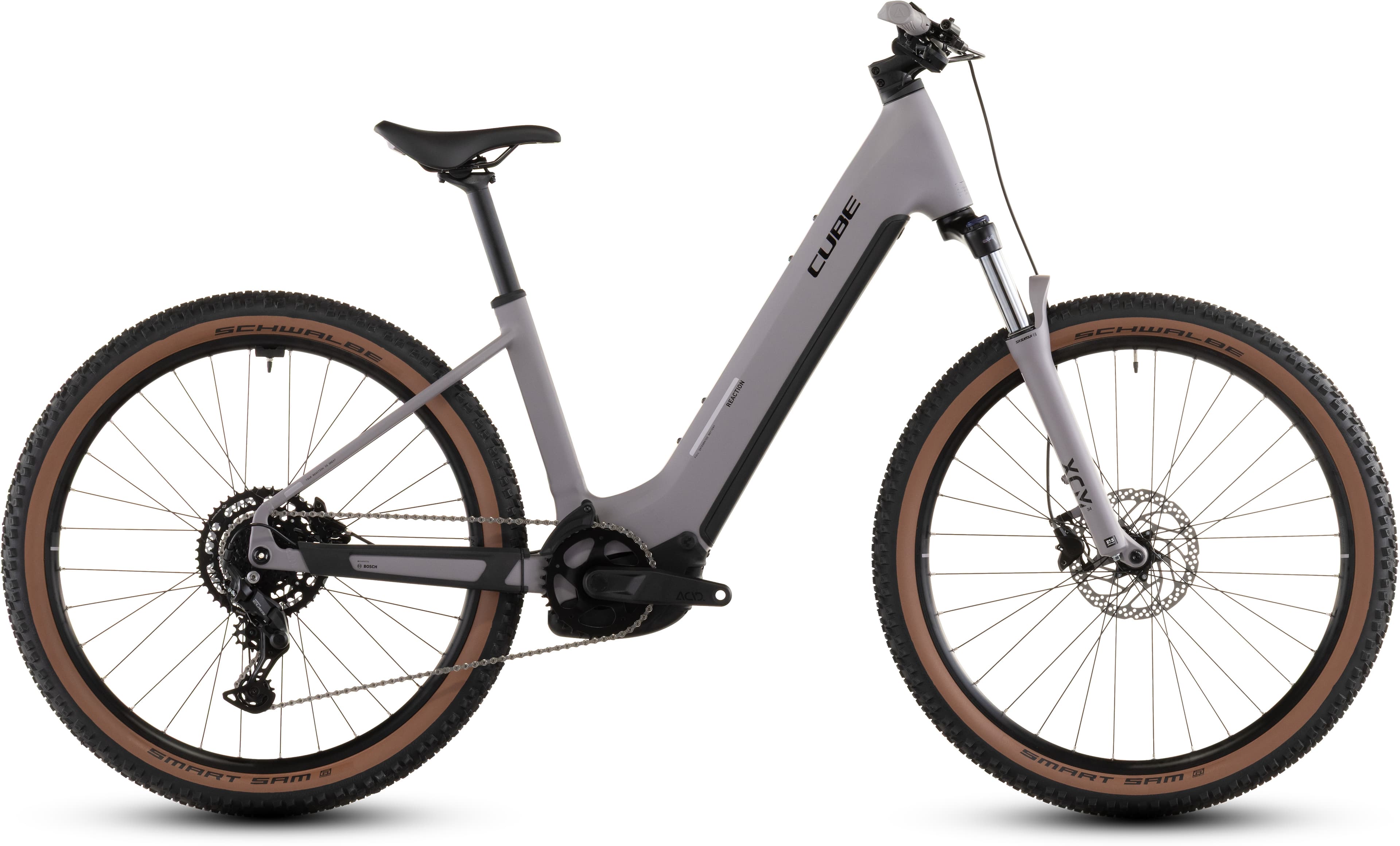 Cube Reaction Hybrid Performance 600 plumgrey´n´black - Bikecenter Schager