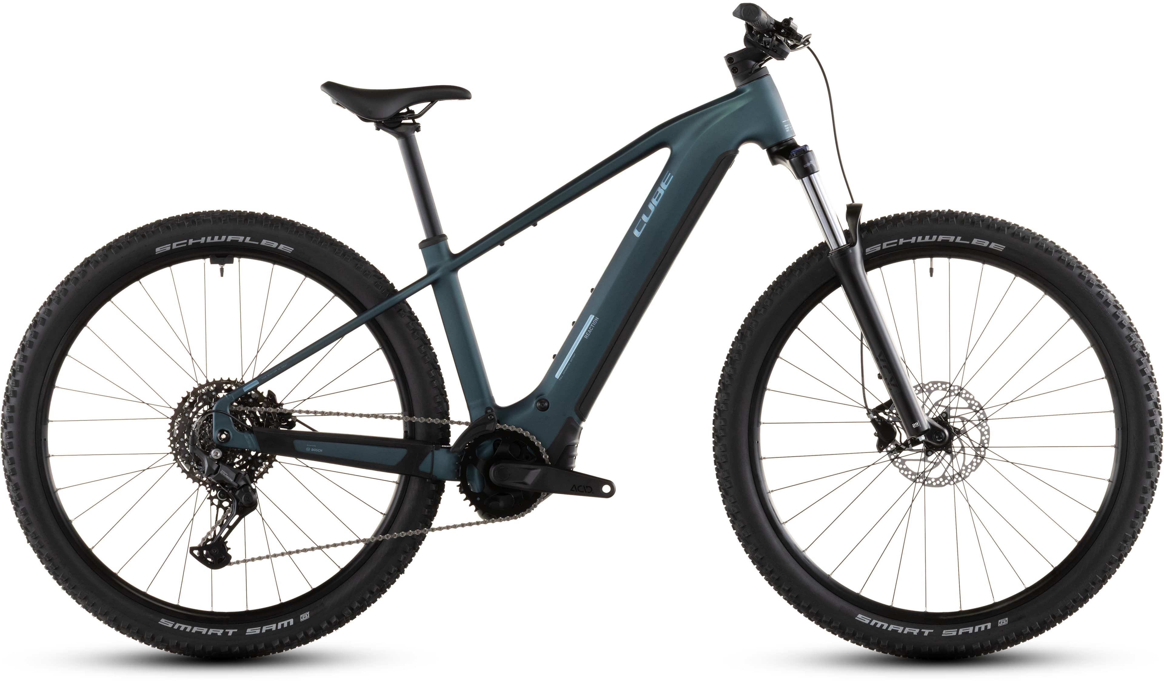 Cube Reaction Hybrid ONE 800 royalgreen´n´prism - Bikecenter Schager