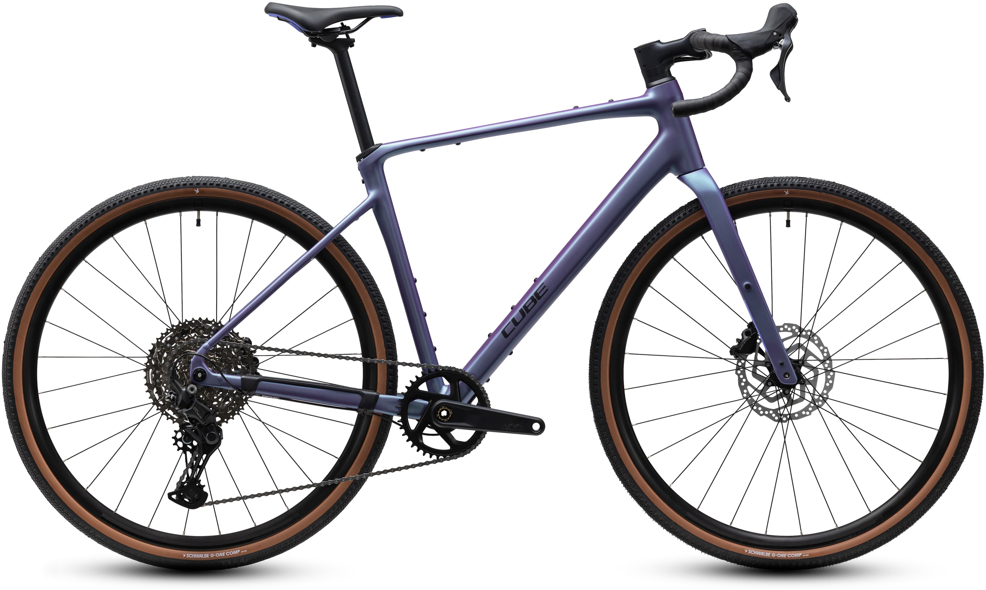 Cube Nuroad Pro mysticpurple´n´black - Bikecenter Schager