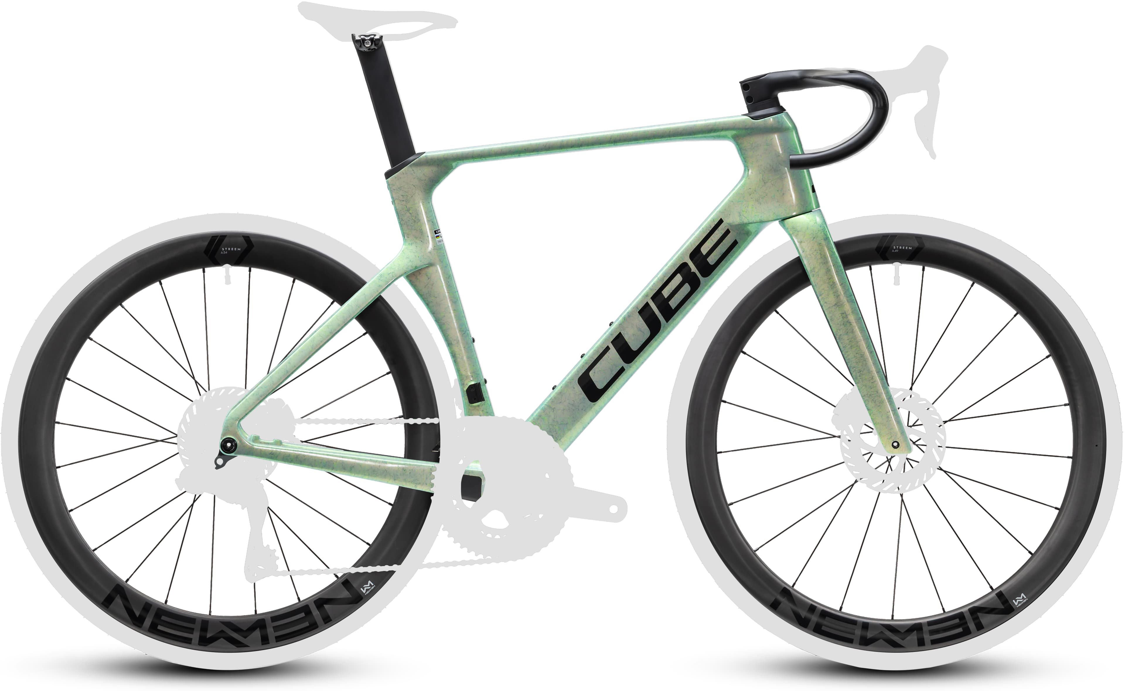Cube Litening AERO C:68X Frameset genesisfibre´n´black - Bikecenter Schager
