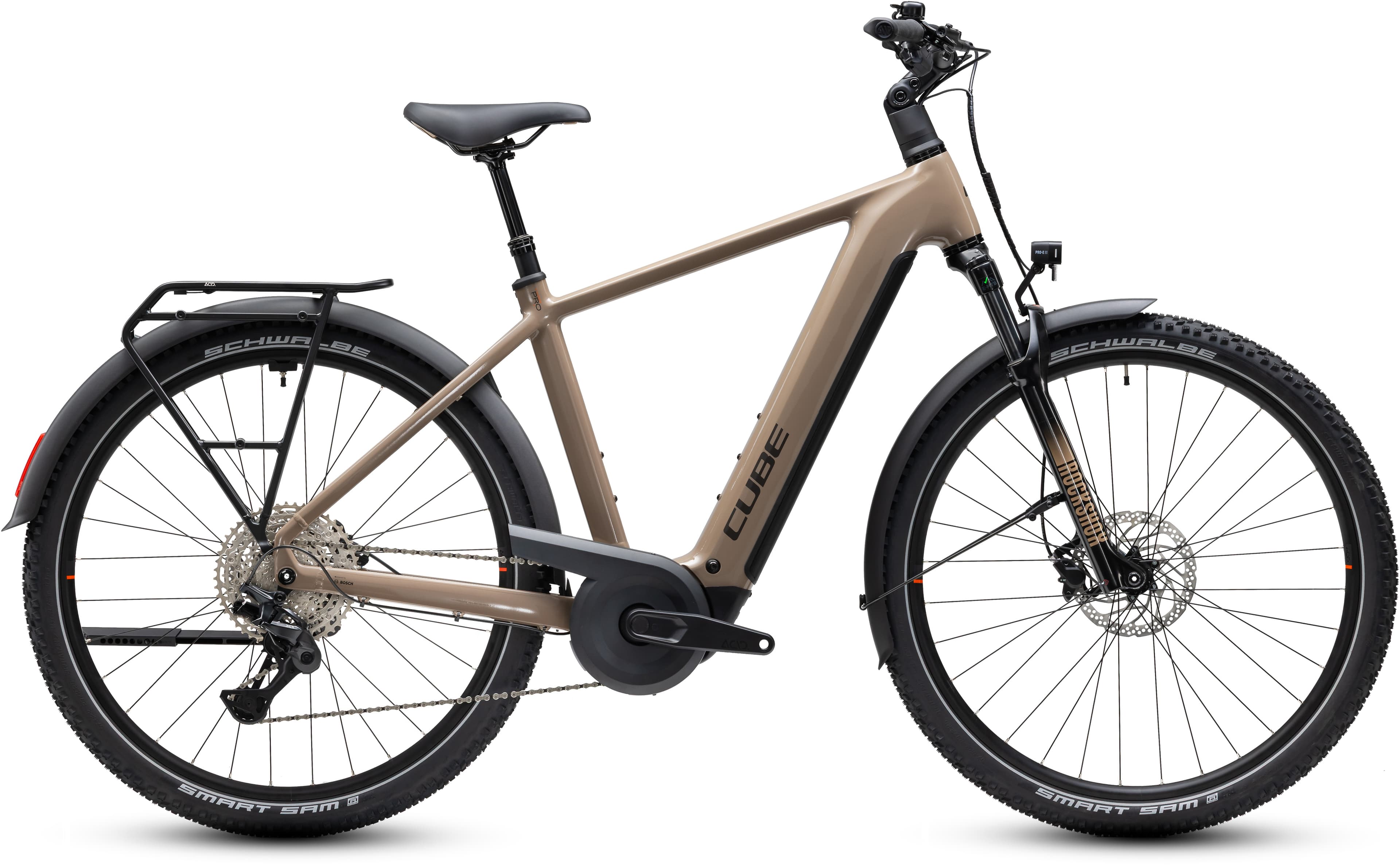 Cube Nuride Hybrid Pro 800 cappuccino´n´black - Bikecenter Schager