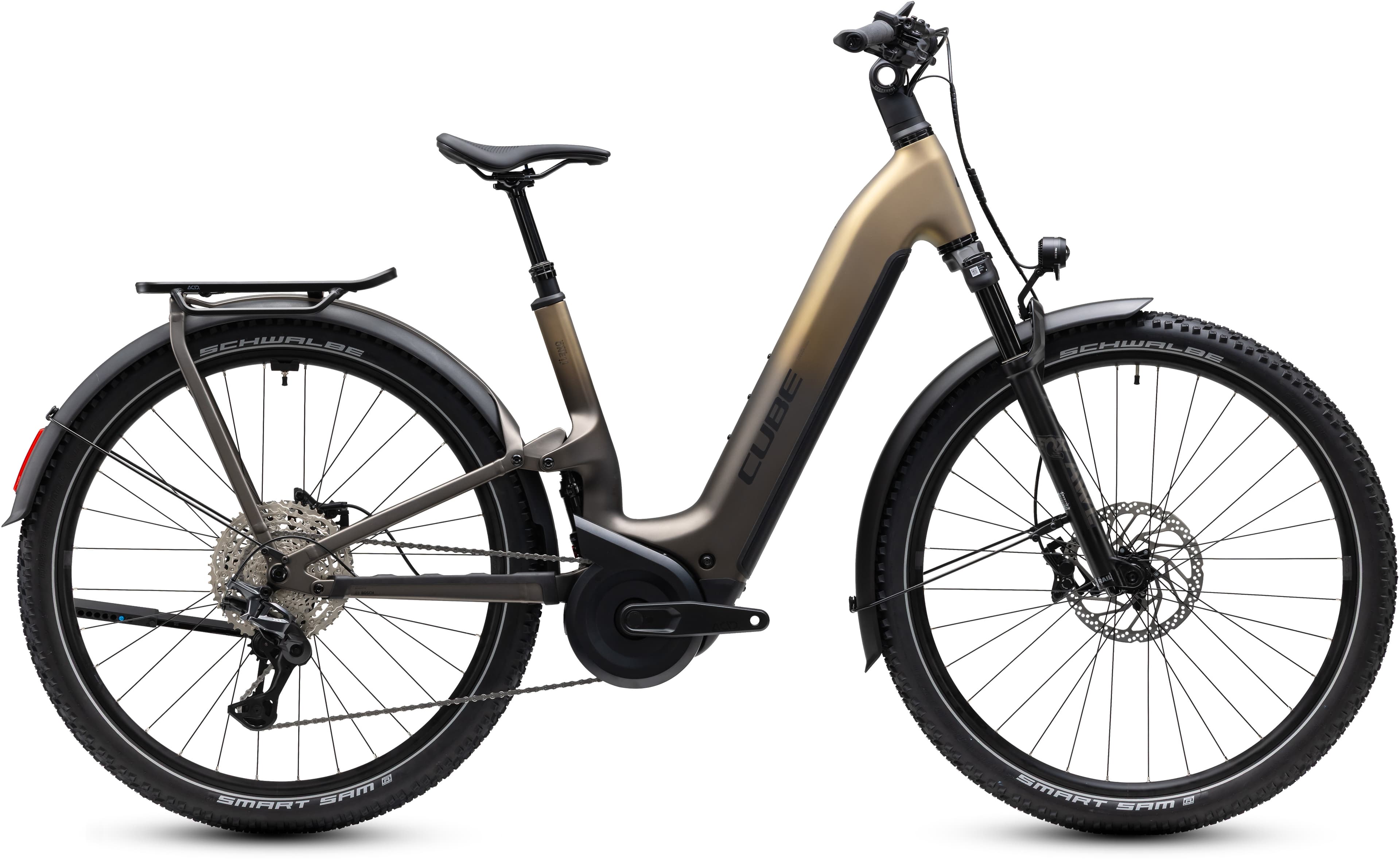 Cube Nuride Hybrid ONE11 HPC SLX 800 goldenbrown´n´black - Bikecenter Schager