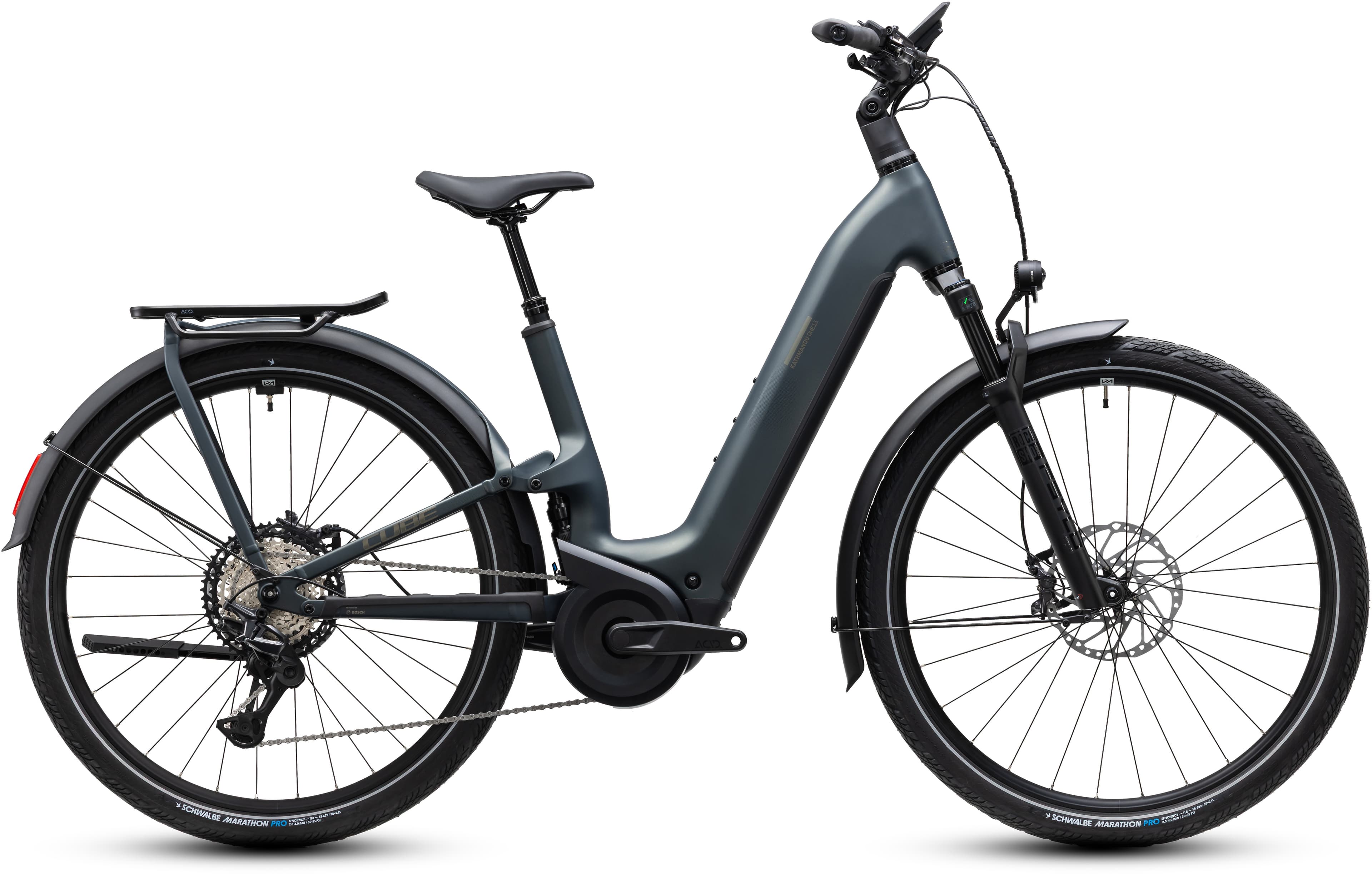 Cube Kathmandu Hybrid ONE11 HPC SLX 800 sagebrushgreen´n´chrome - Bikecenter Schager
