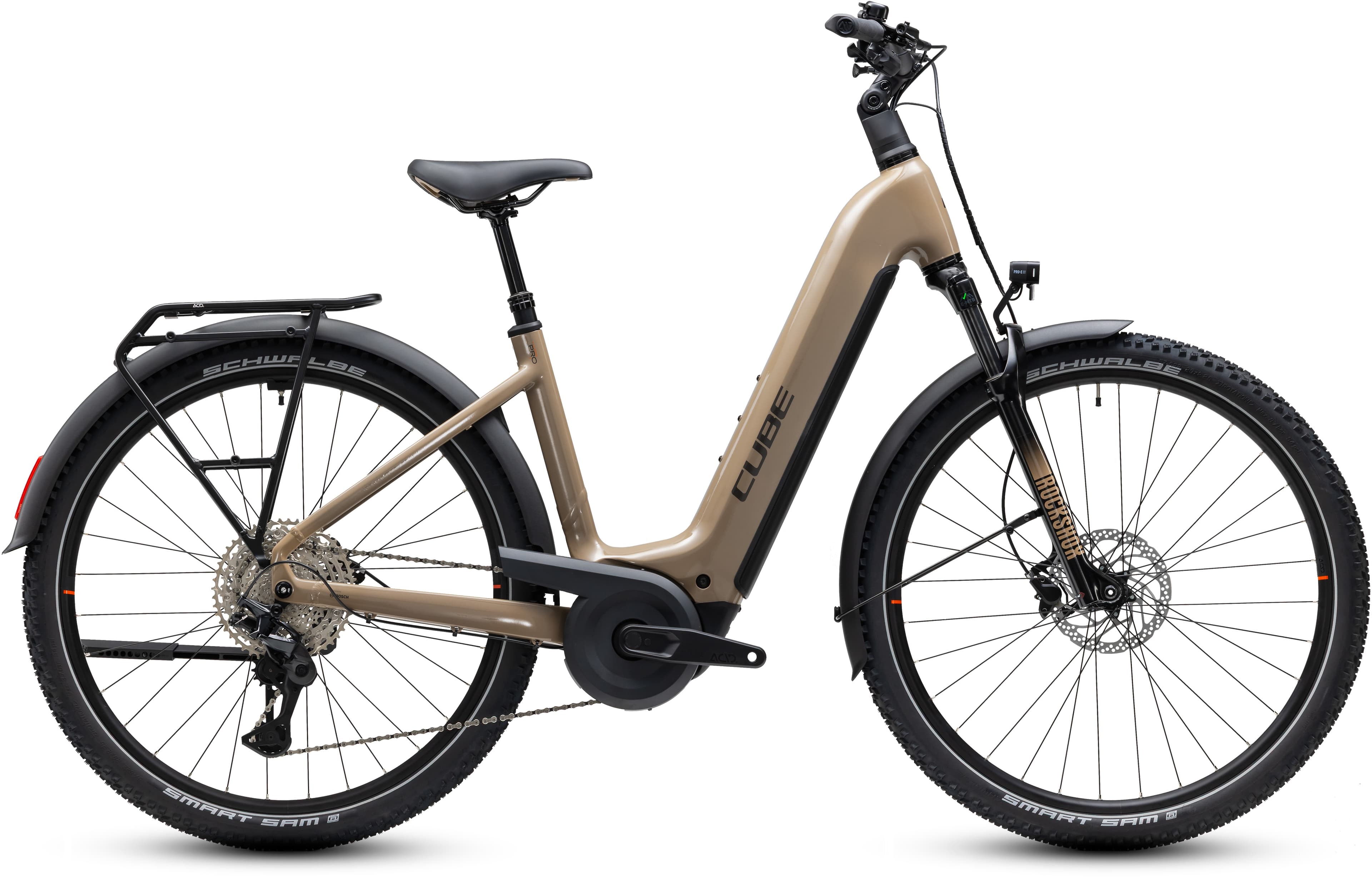 Cube Nuride Hybrid Pro 800 cappuccino´n´black - Bikecenter Schager