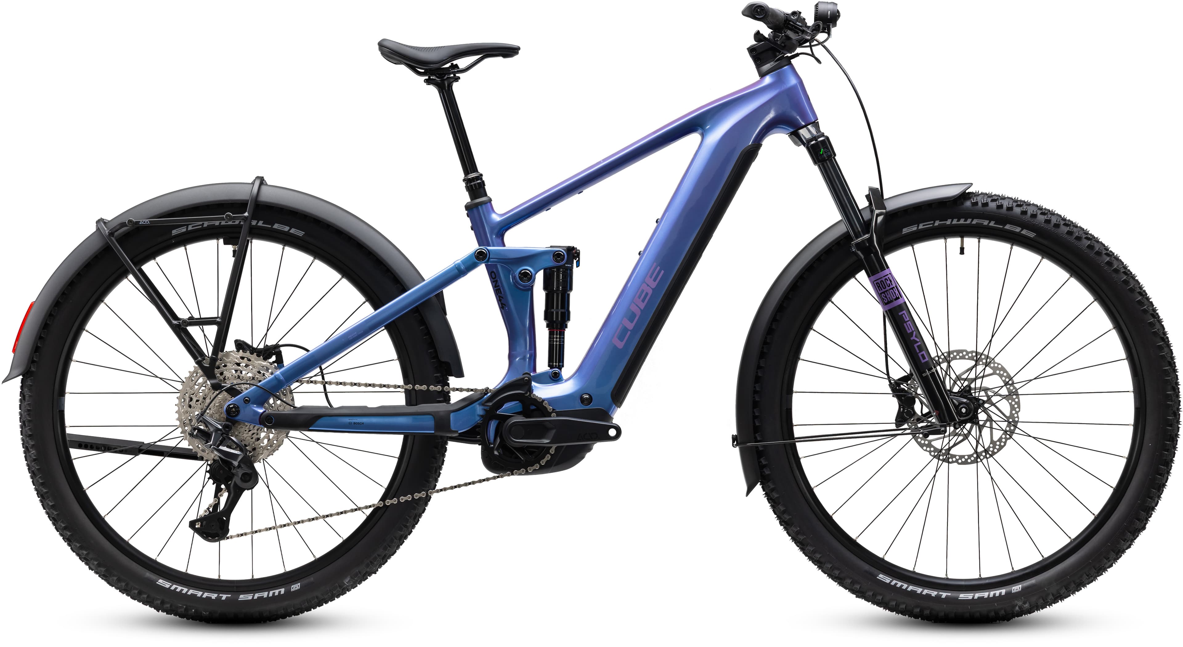 Cube Stereo Hybrid ONE44 Pro 800 FE blueiris´n´purple - Bikecenter Schager