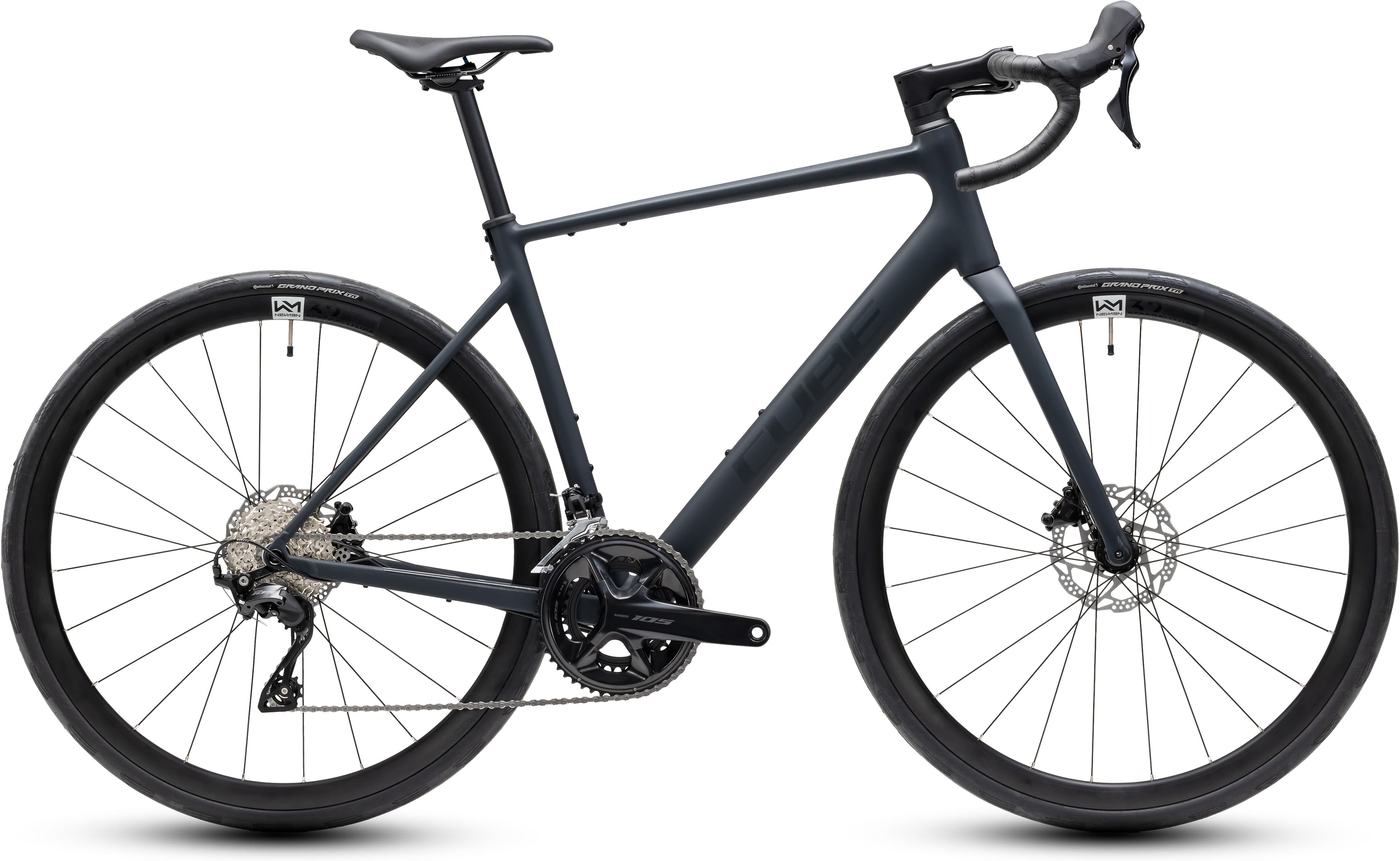 Cube Attain SLX black´n´chrome - Bikecenter Schager