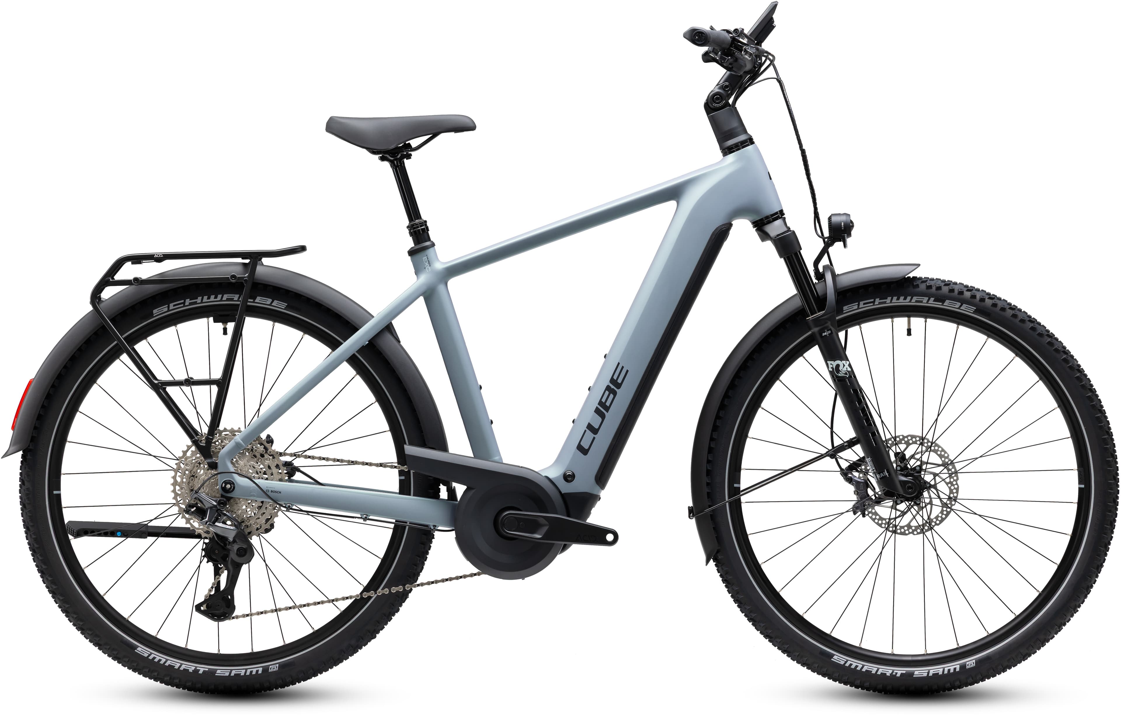 Cube Nuride Hybrid EXC 800 seagrey´n´black - Bikecenter Schager