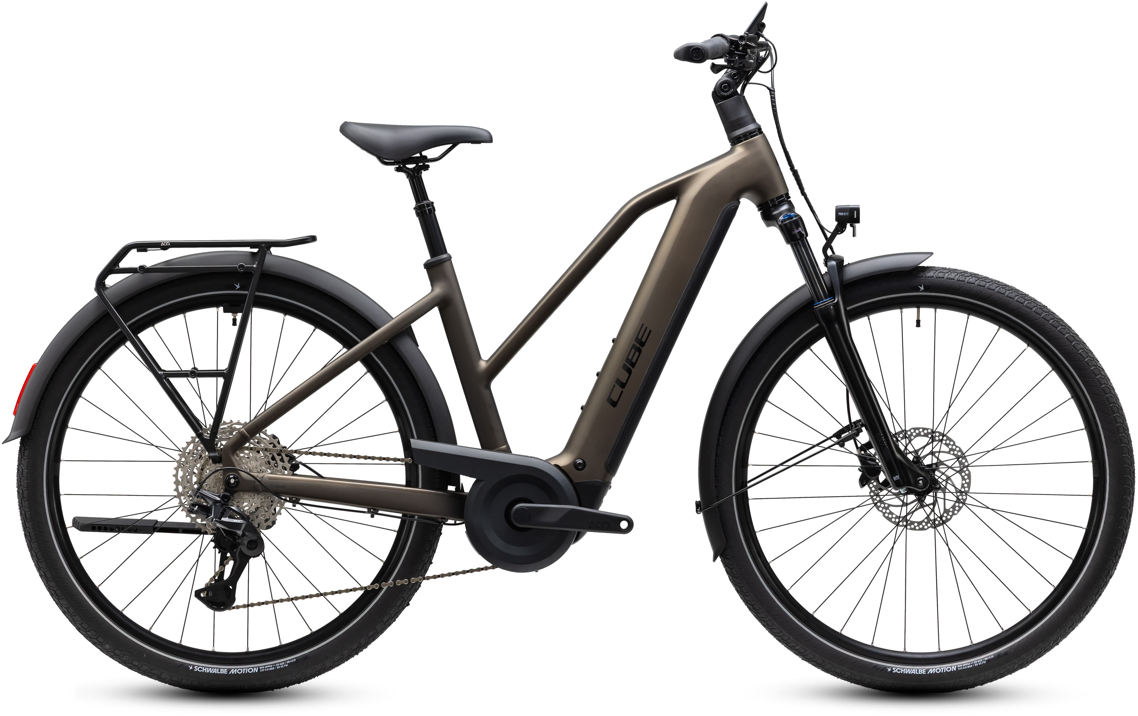 Cube Touring Hybrid Pro 800 metallicumbra´n´black - Bikecenter Schager
