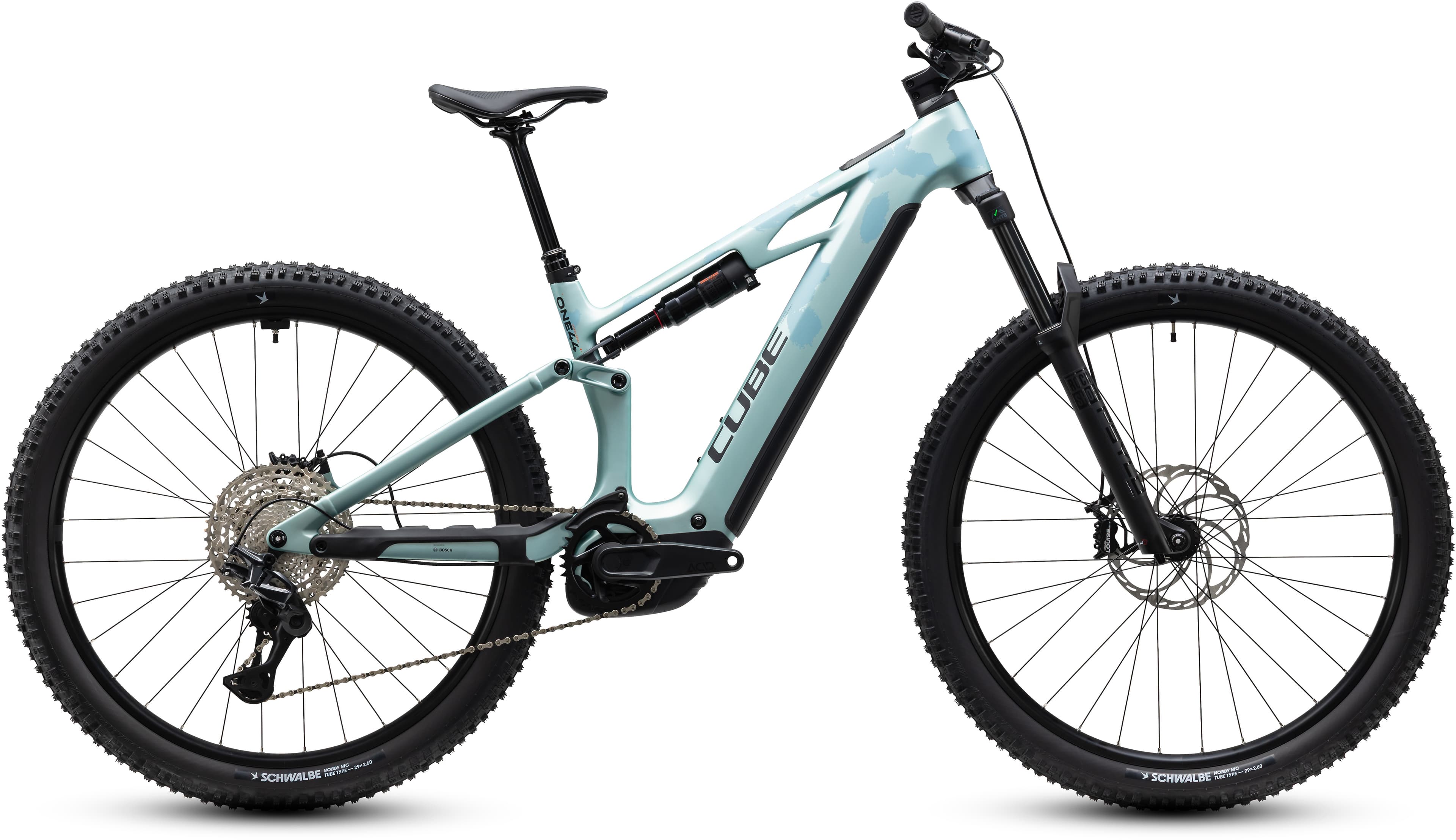 Cube Stereo Hybrid ONE44 HPC Pro 800 pearlaqua´n´black - Bikecenter Schager