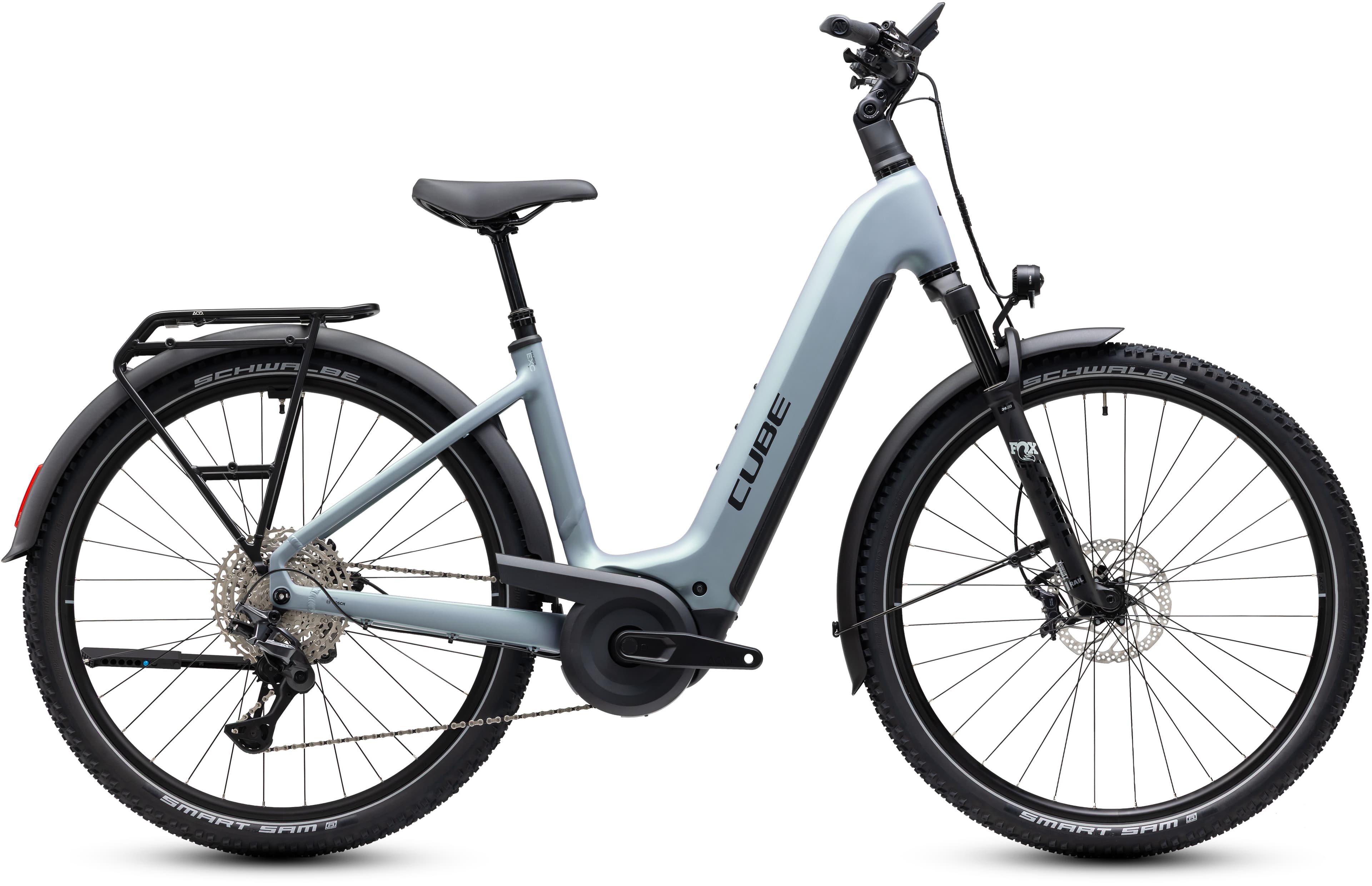 Cube Nuride Hybrid EXC 800 seagrey´n´black - Bikecenter Schager