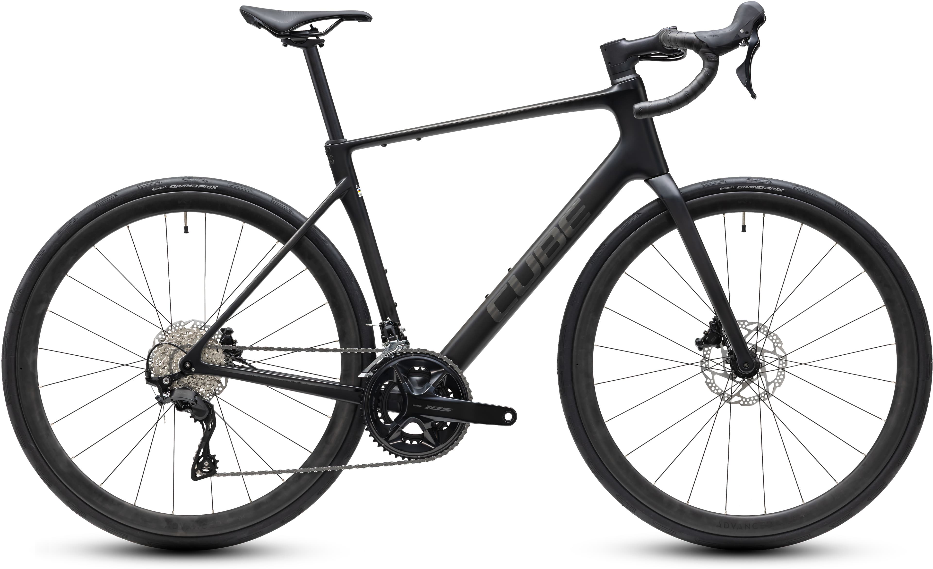 Cube Attain C:62 Race carbon´n´coalchrome - Bikecenter Schager