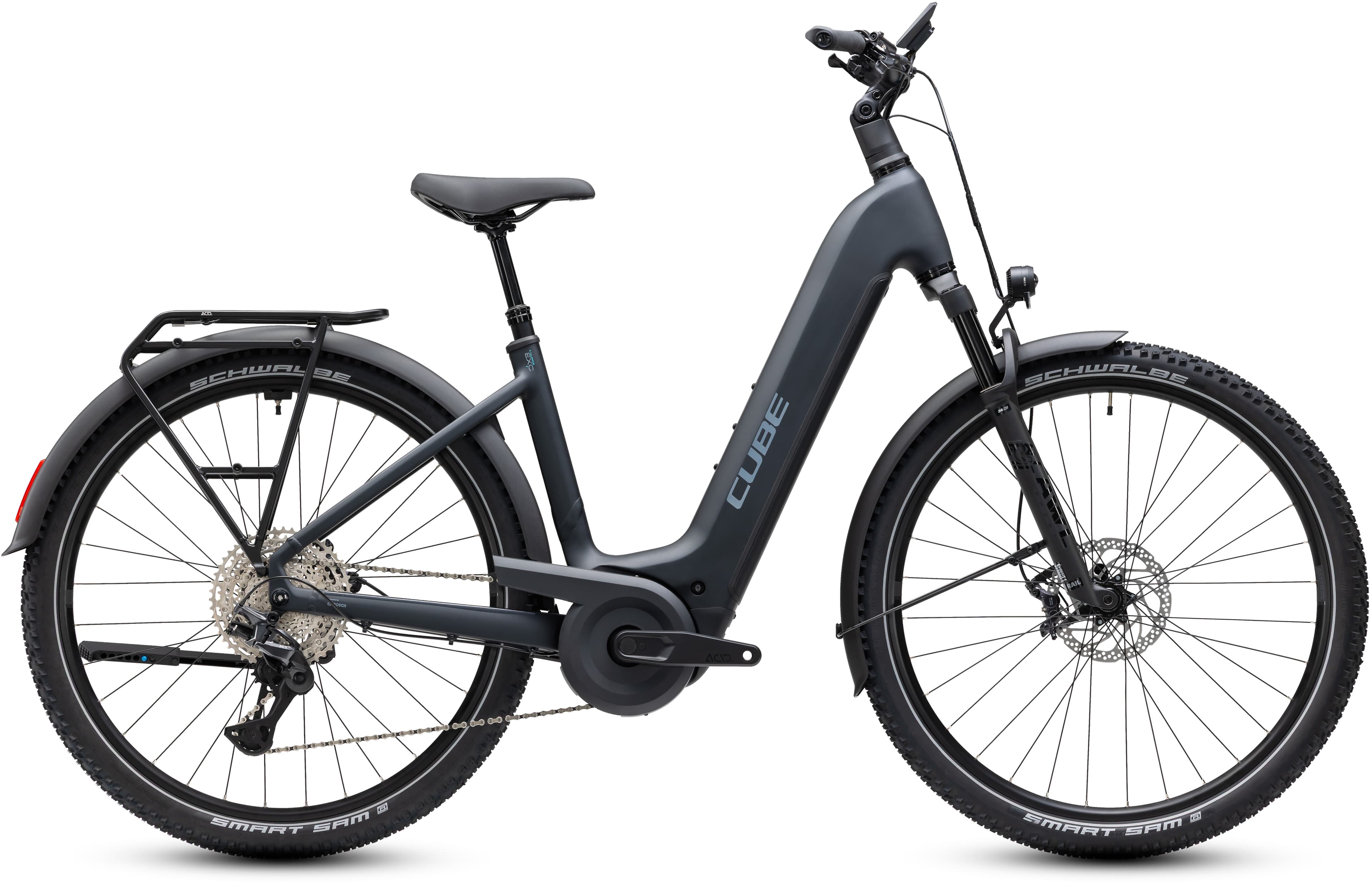 Cube Nuride Hybrid EXC 800 coal´n´chrome - Bikecenter Schager