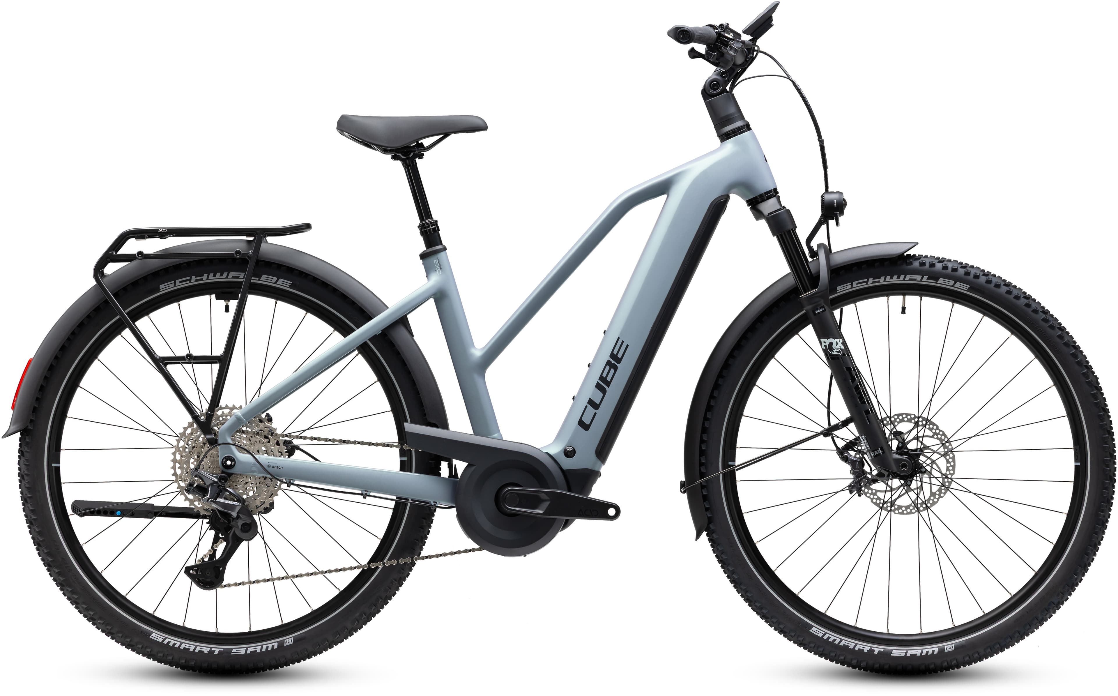 Cube Nuride Hybrid EXC 800 seagrey´n´black - Bikecenter Schager