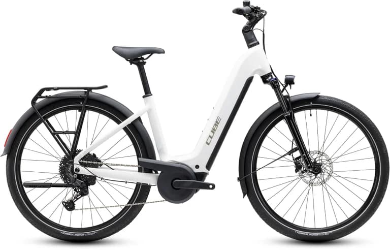 Cube Touring Hybrid ONE 600 metallicwhite´n´chrome - Produktbild