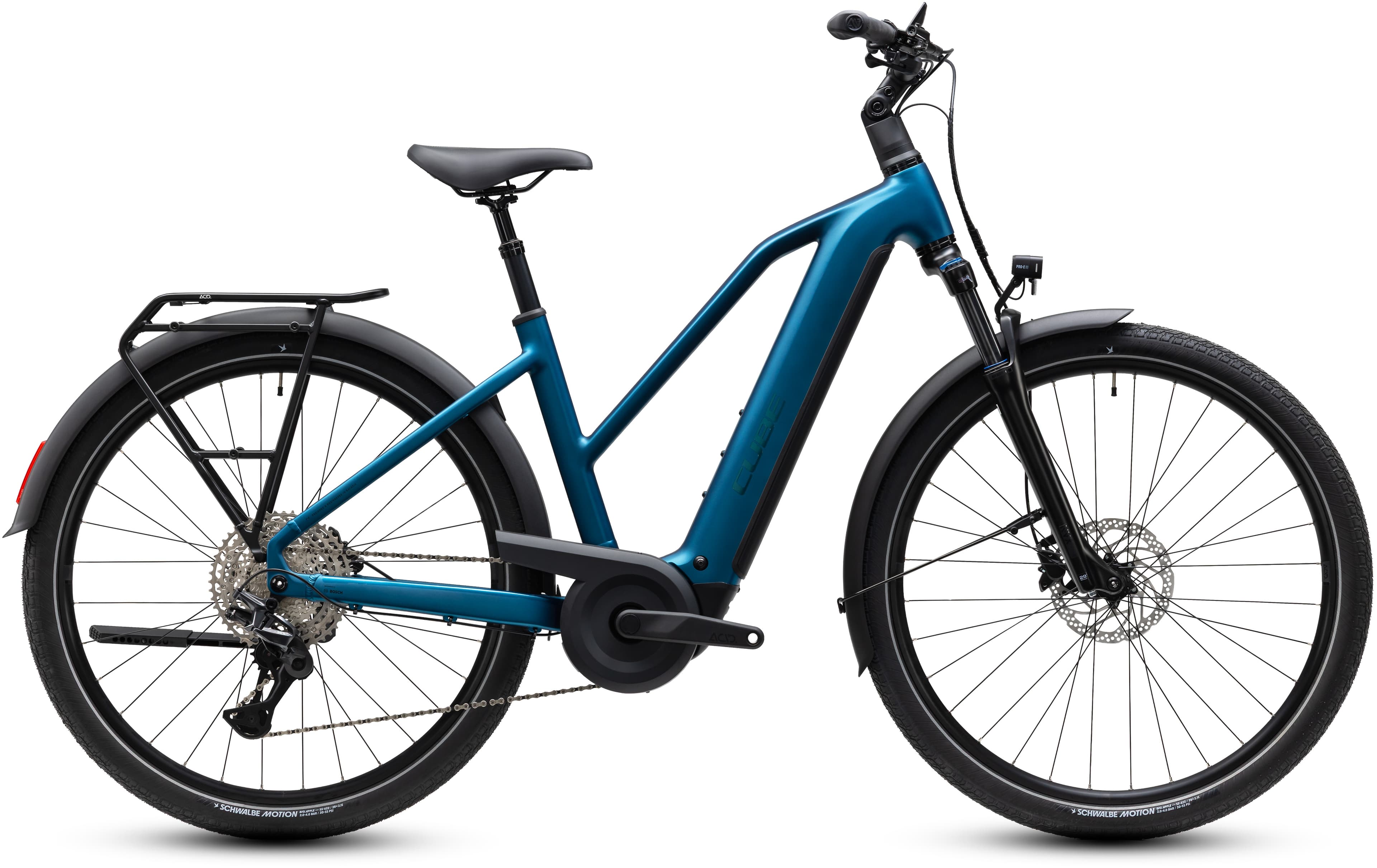 Cube Touring Hybrid Pro 800 electricblue´n´prizm - Bikecenter Schager