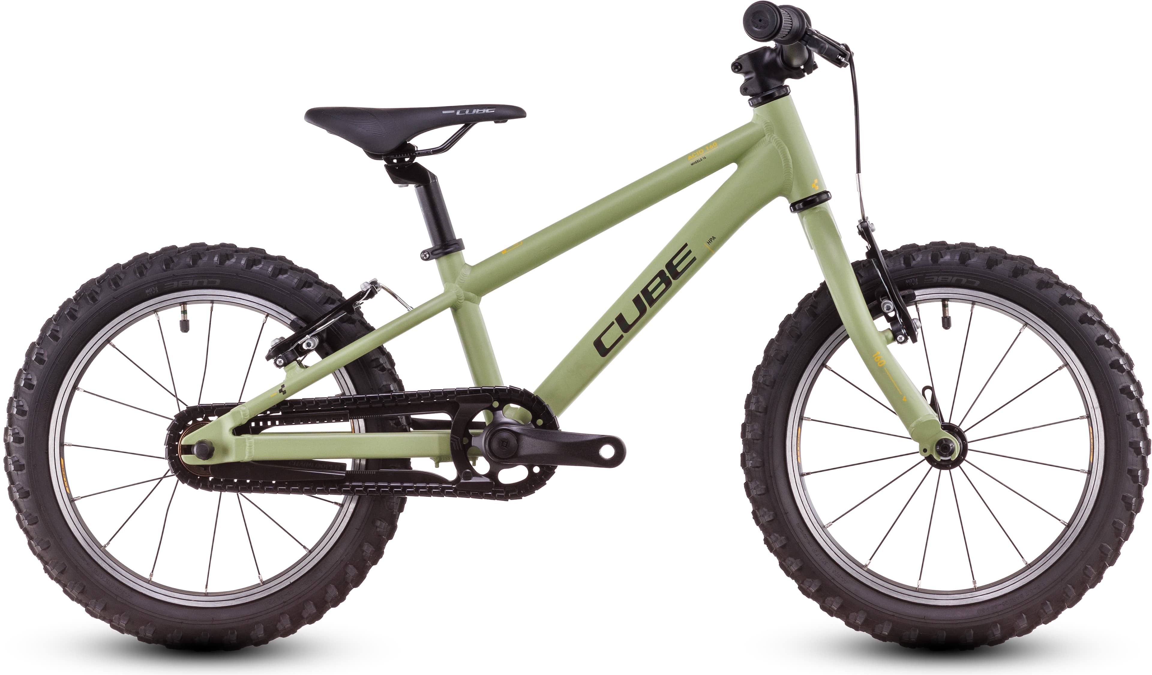 Cube Acid 160 lightolive´n´orange - Bikecenter Schager