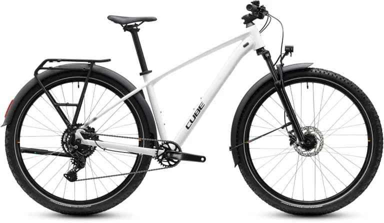 Cube Aim ONE FE metallicwhite´n´black - Produktbild