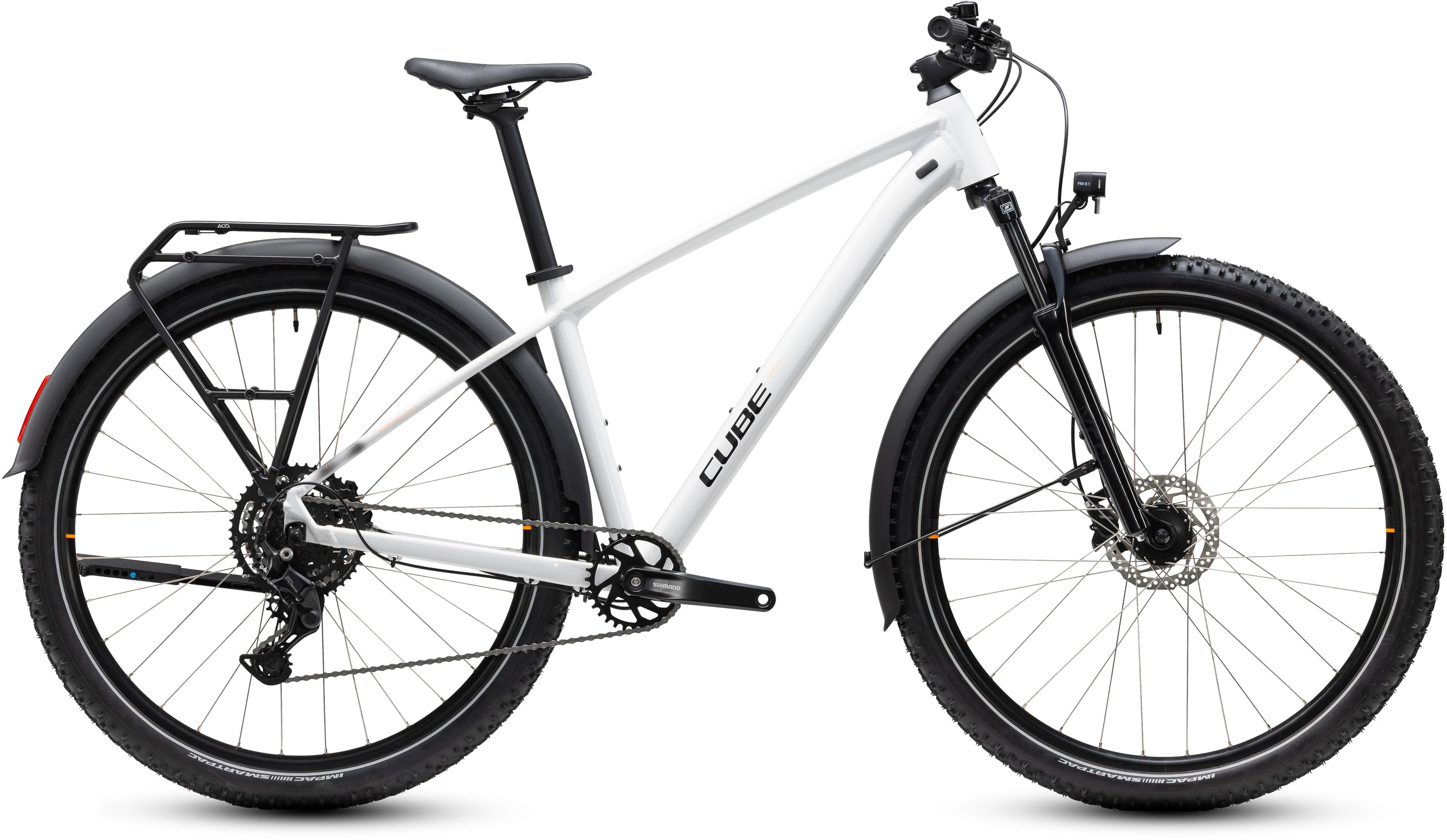 Cube Aim ONE FE metallicwhite´n´black - Bikecenter Schager