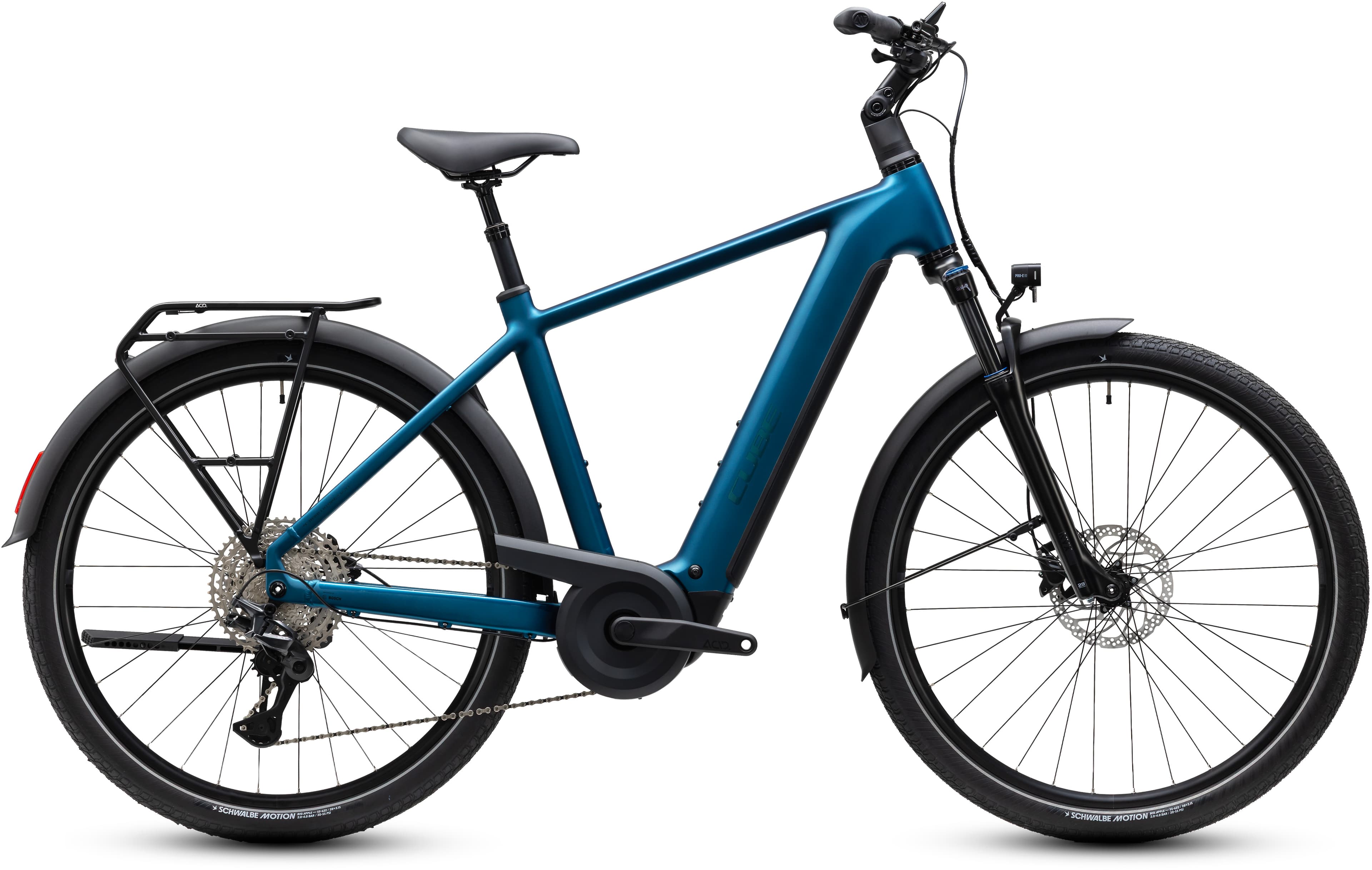 Cube Touring Hybrid Pro 800 electricblue´n´prizm - Bikecenter Schager