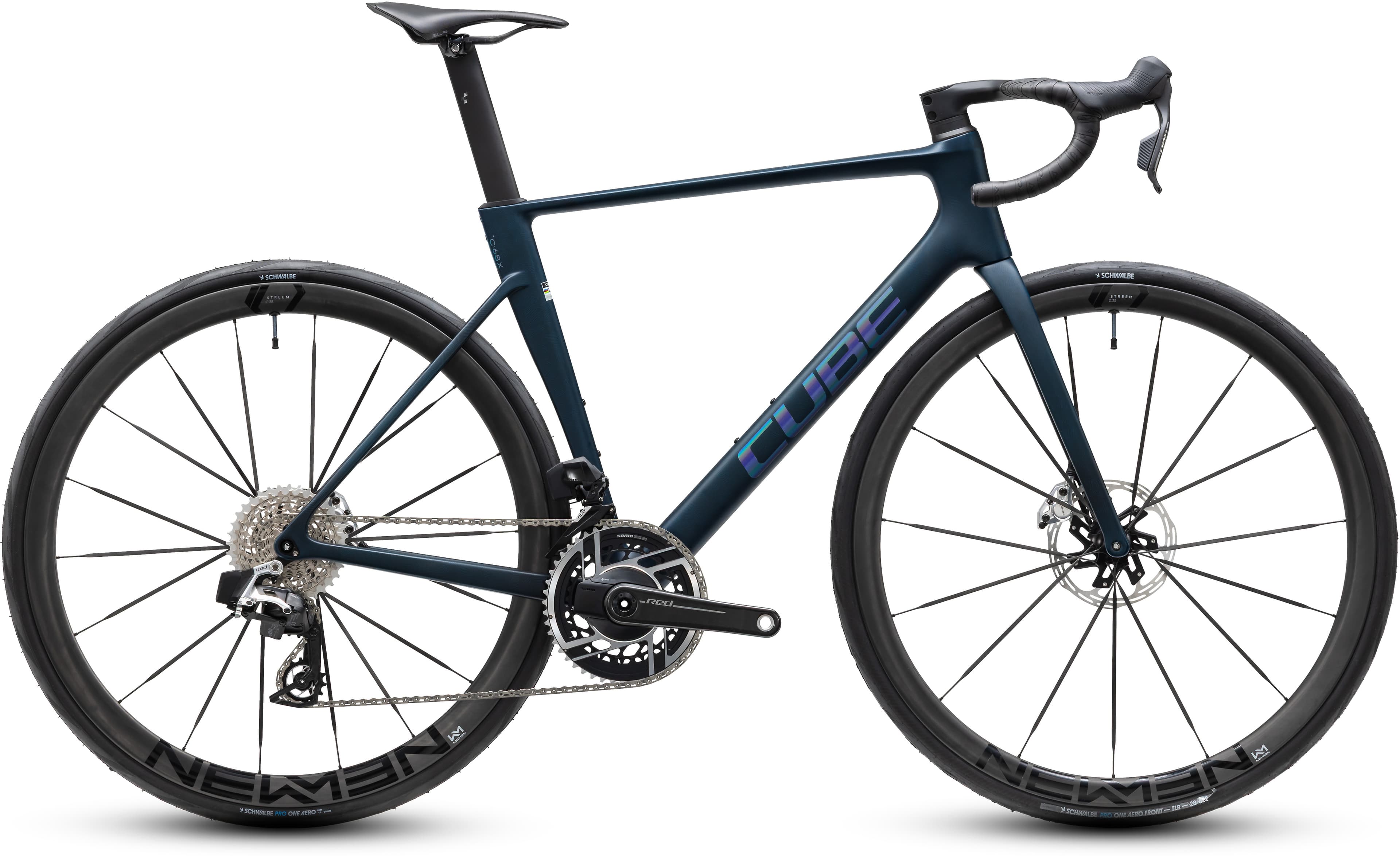 Cube Litening AIR C:68X SLX liquidblue´n´crisscross - Bikecenter Schager