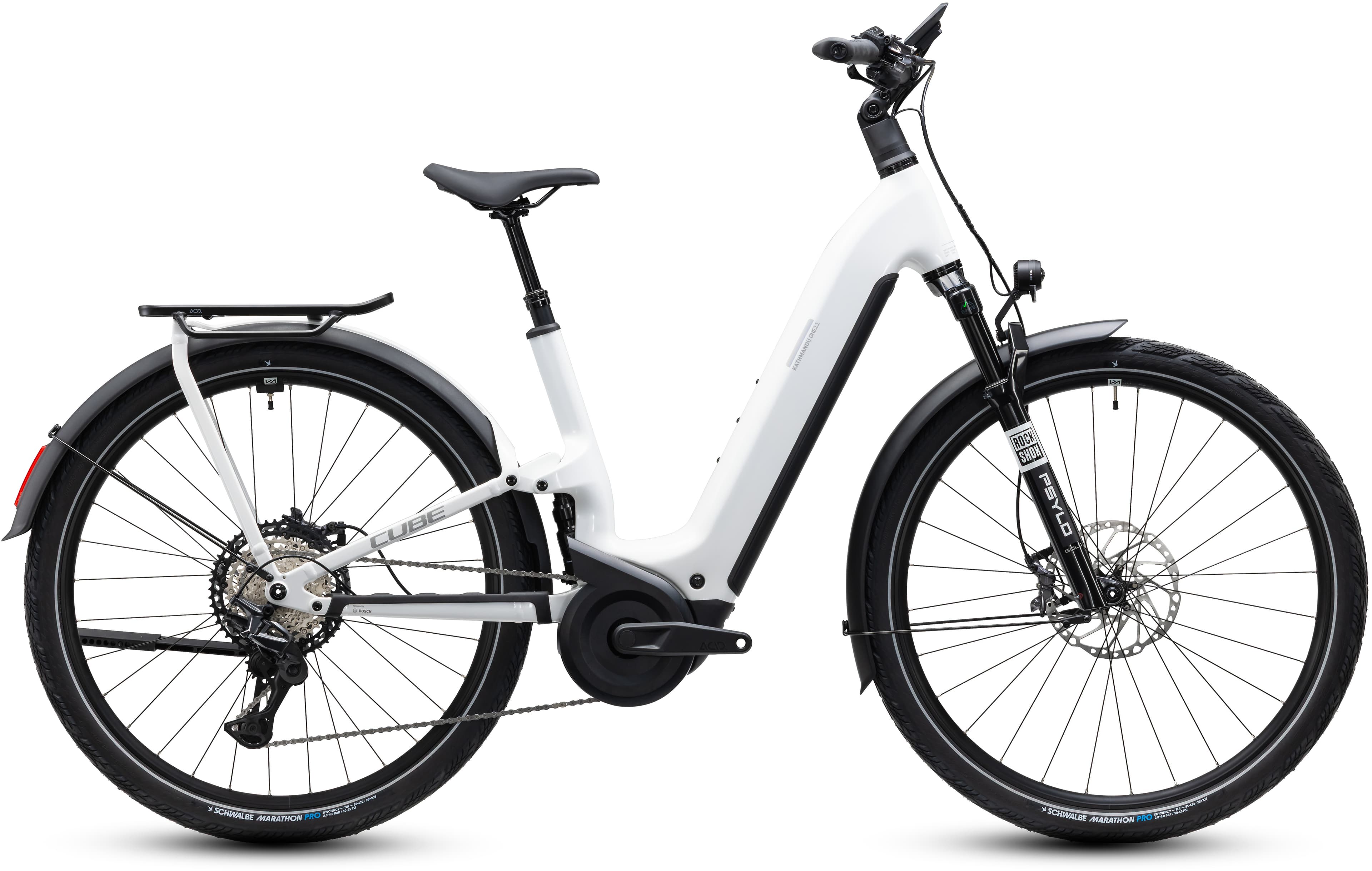 Cube Kathmandu Hybrid ONE11 HPC SLX 800 metallicwhite´n´prizm - Bikecenter Schager