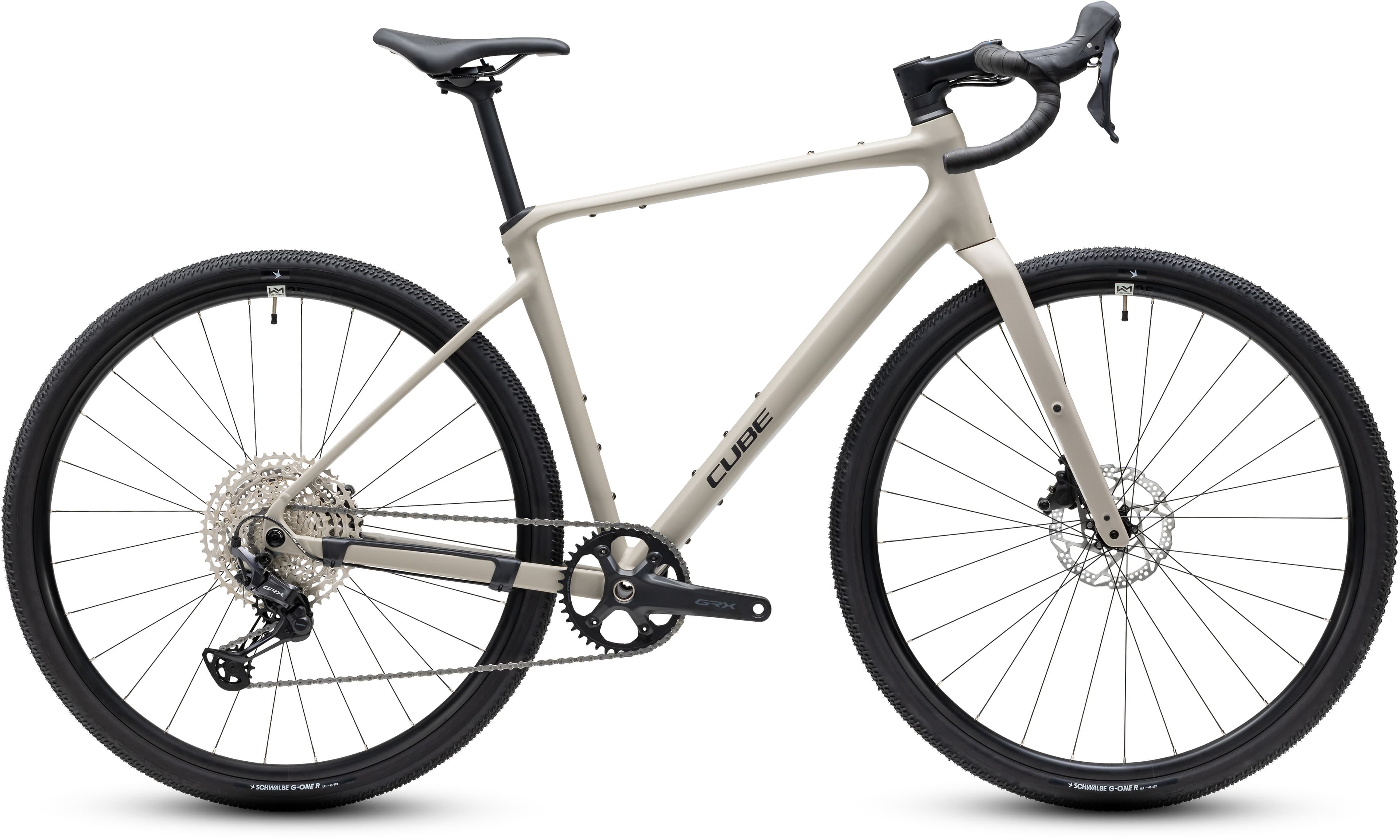 Cube Nuroad EX oatgrey´n´black - XXS