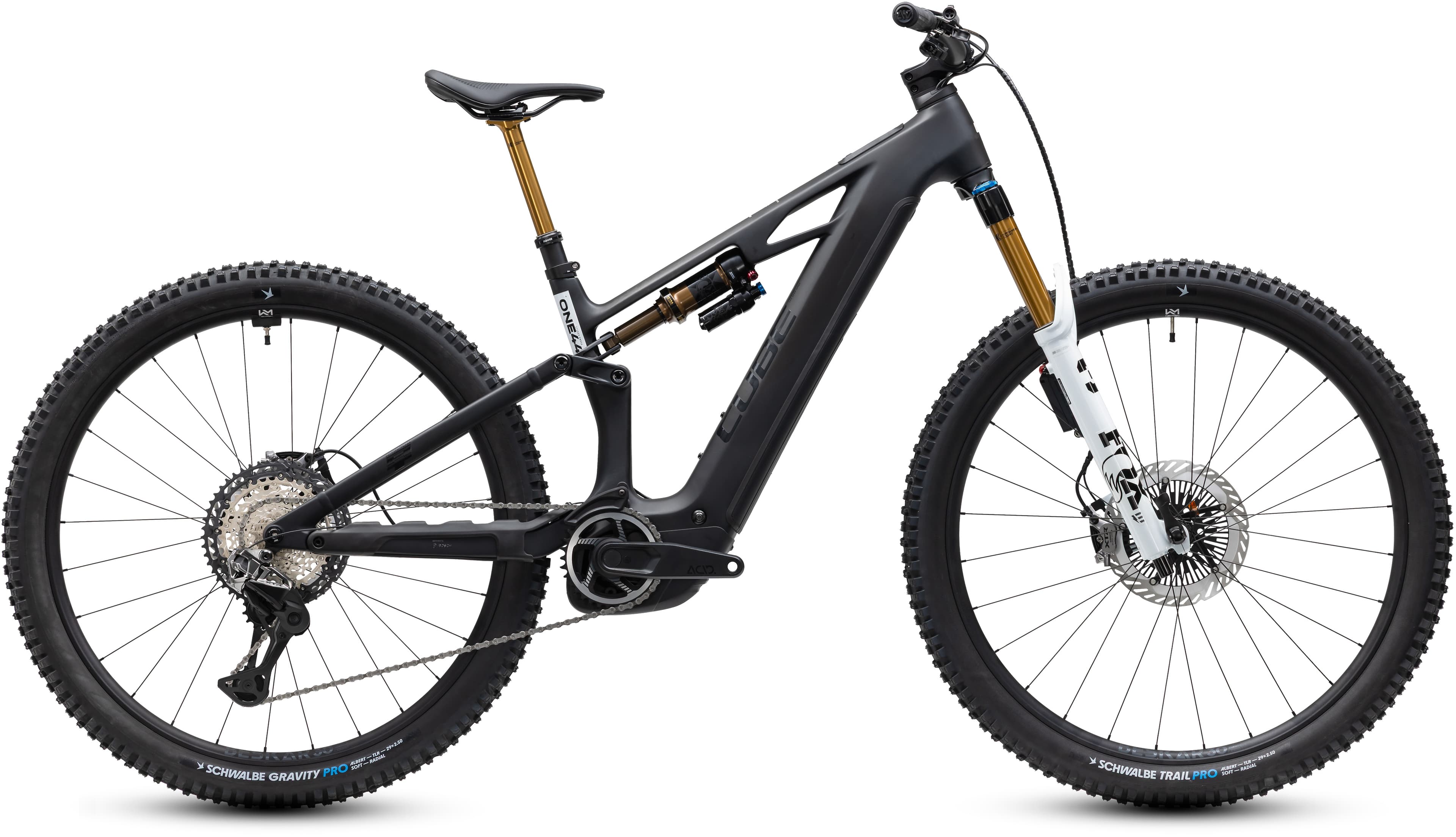 Cube Stereo Hybrid ONE44 HPC AT 800 carbon´n´white - S