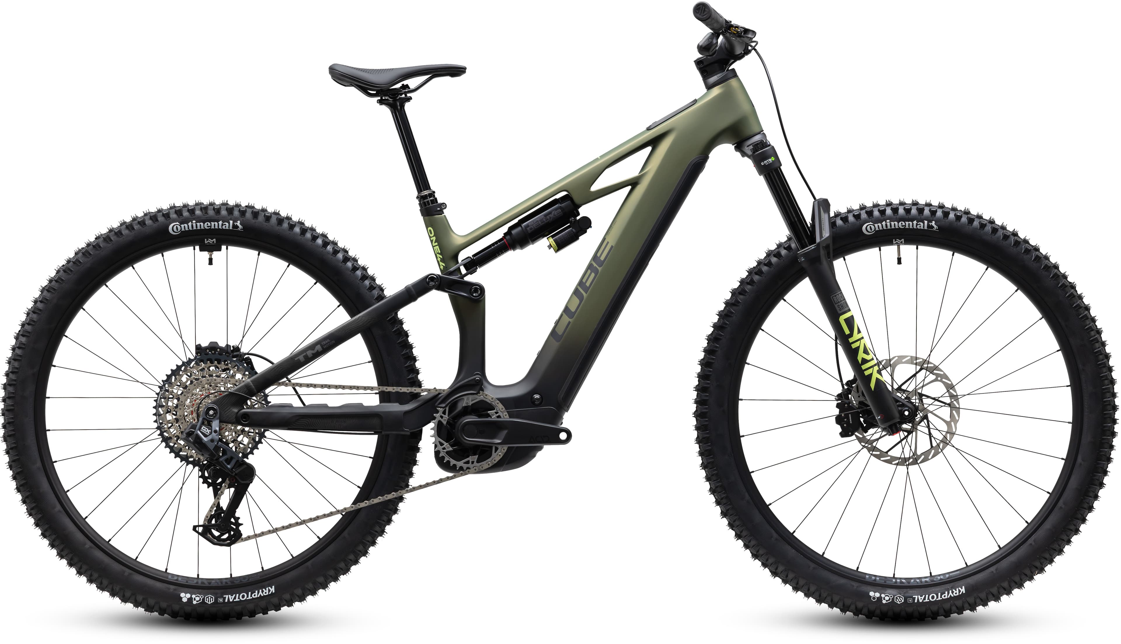 Cube Stereo Hybrid ONE44 HPC TM 800 reedgreen´n´gills - S